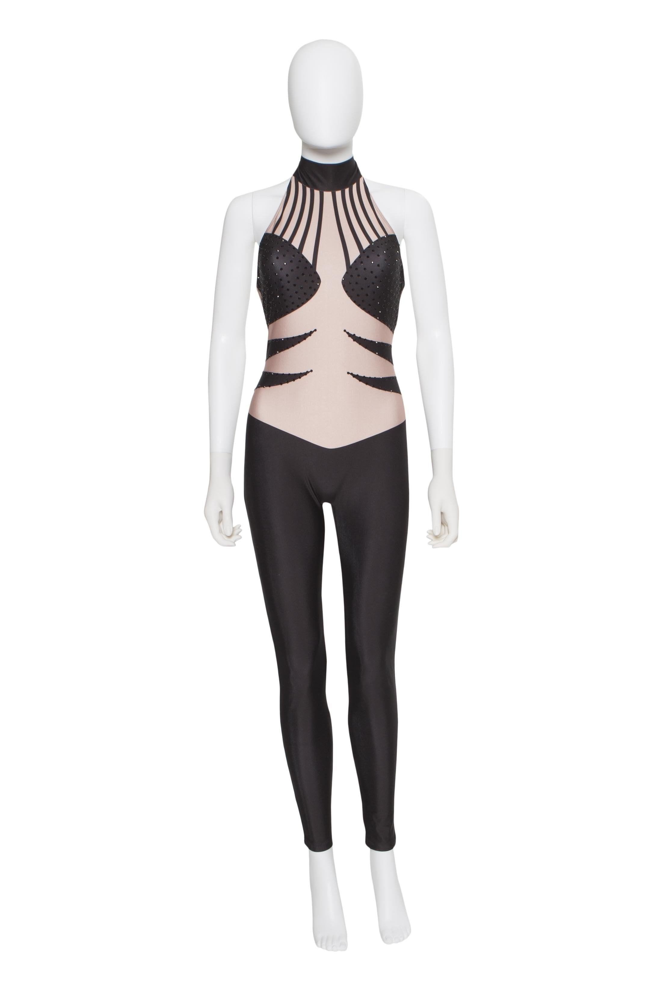 Ribcage Halter Unitard - Hamilton Theatrical
