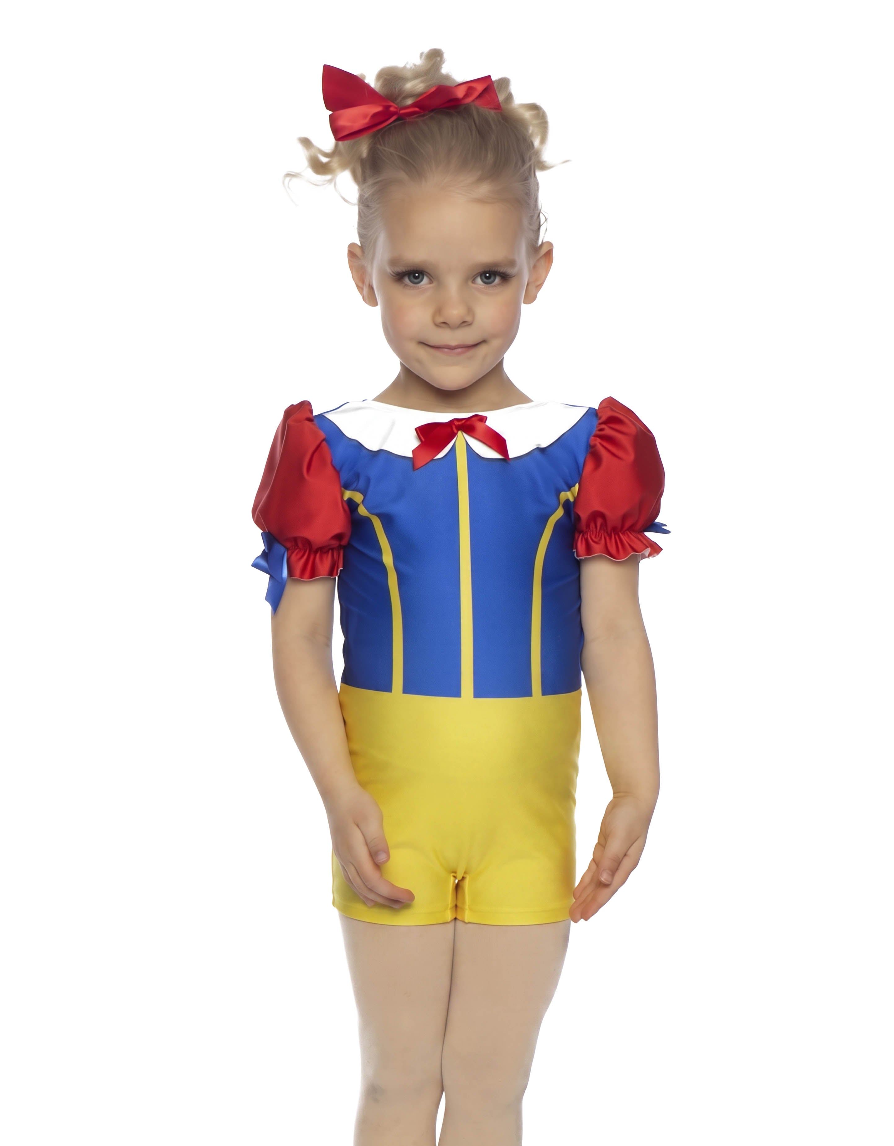 Fair Maiden Puff Sleeve Biketard