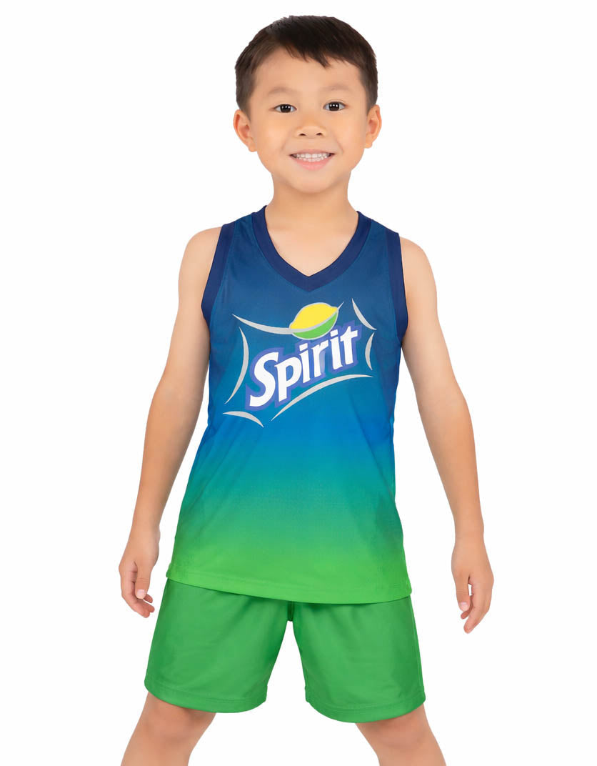 Spirit Soda Basketball Jersey No Side Panel