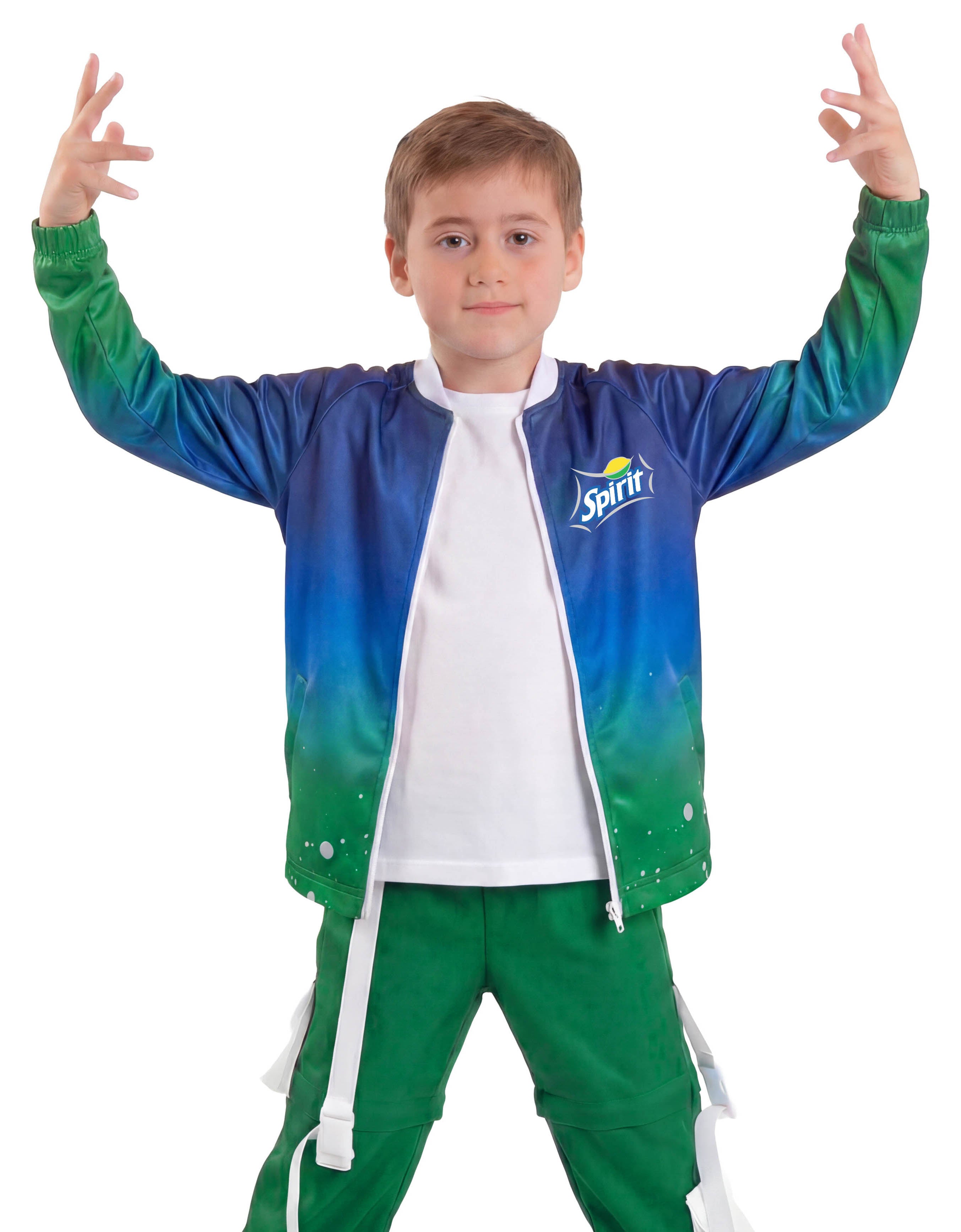 Spirit Soda Jockey Jacket Low Collar No Pocket No Rib