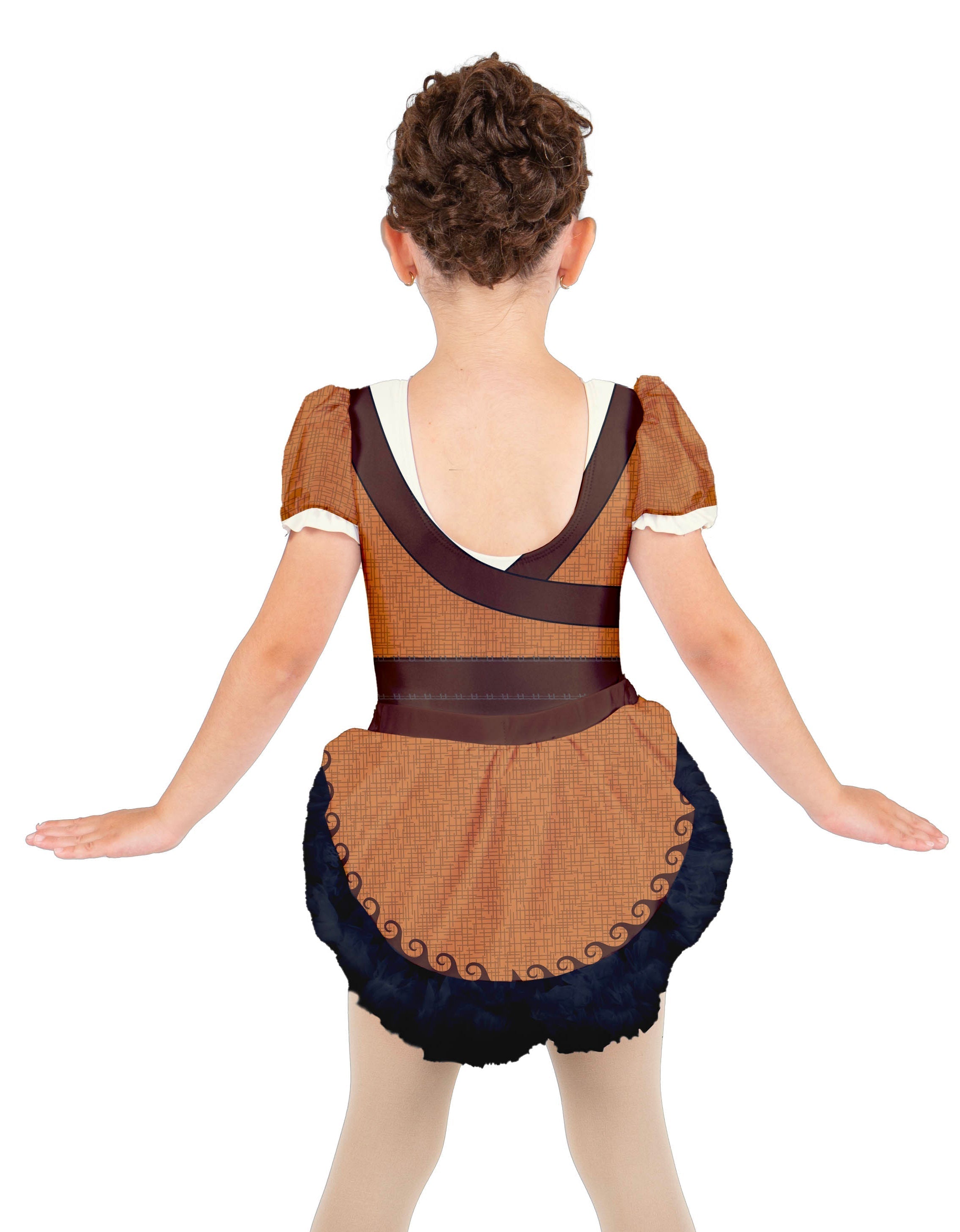 Karate Animals - Red Panda - Kung Fu Panda Pettibustle with Top Skirt