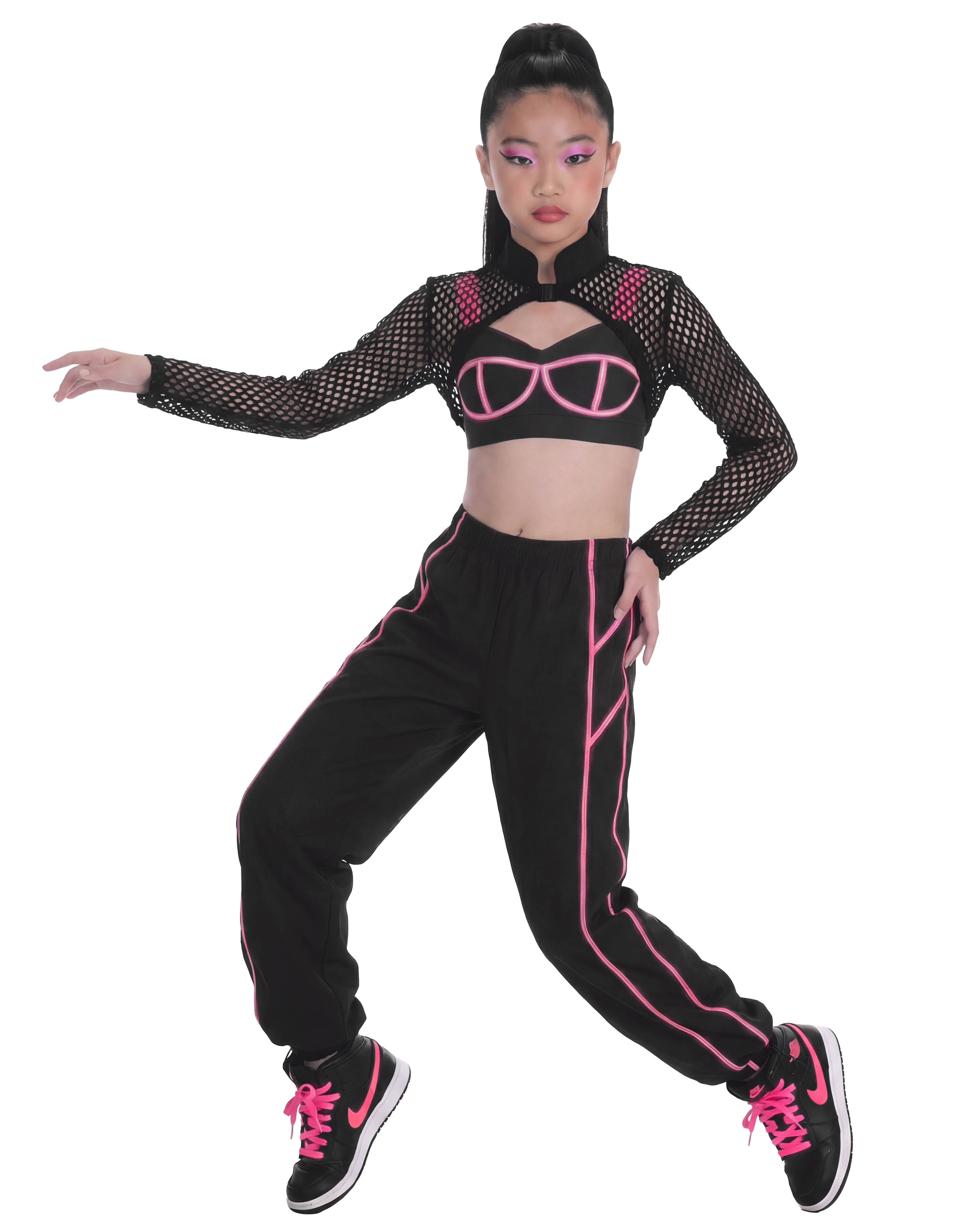 BlackPink Parachute Pants