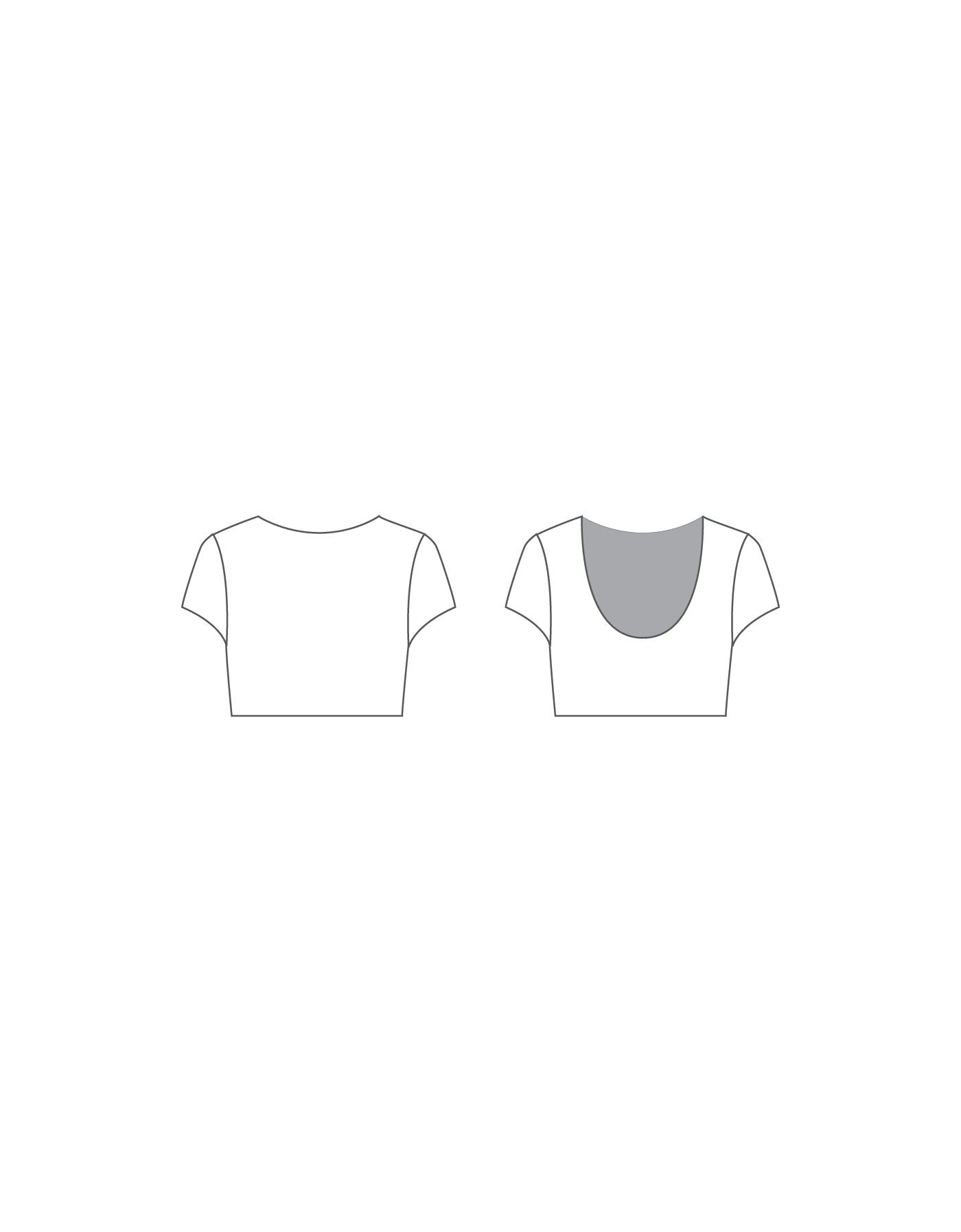 Custom Inked Cap Sleeve Crop Top - Lycra