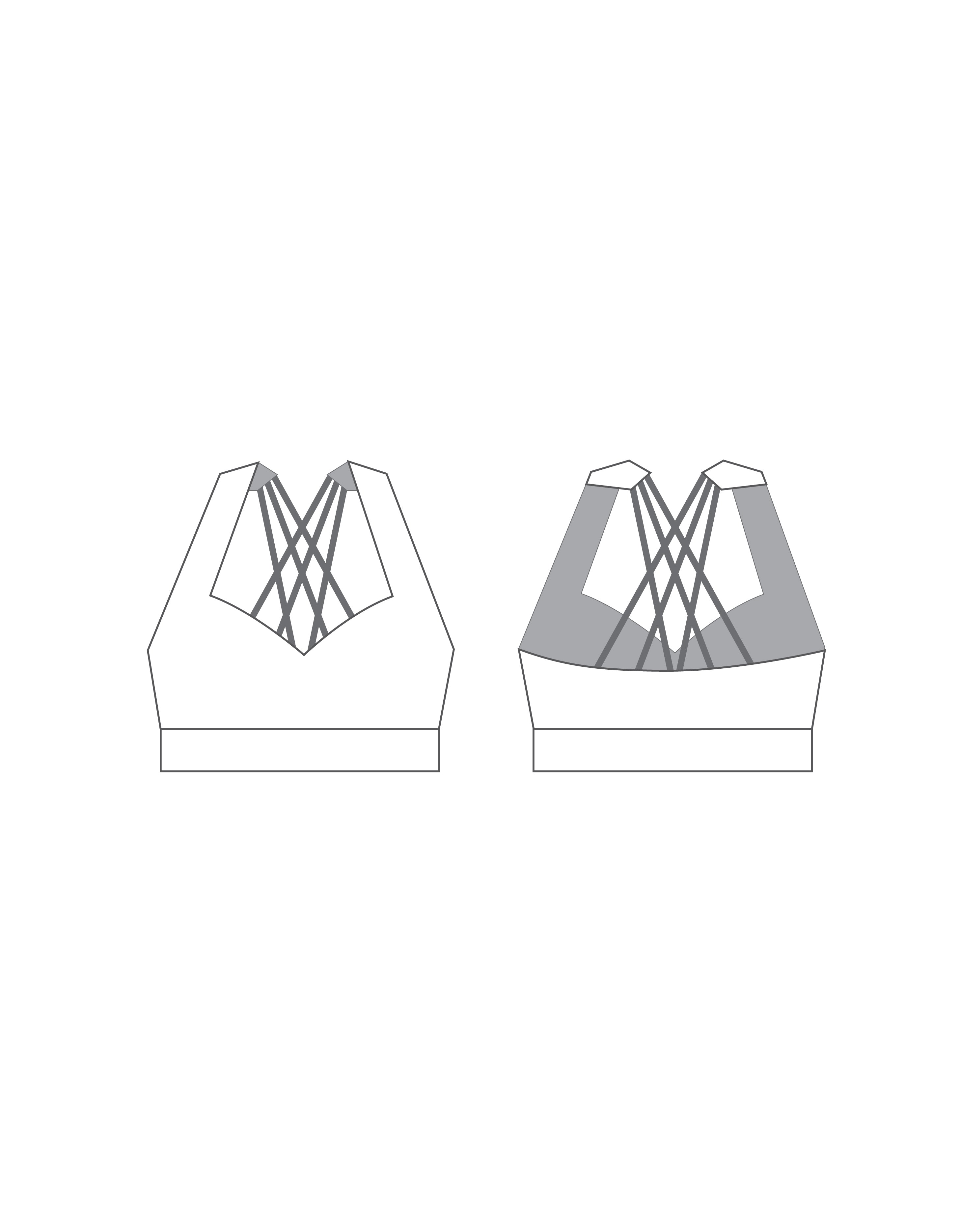Custom Inked Sweetheart Crop Top - Lycra