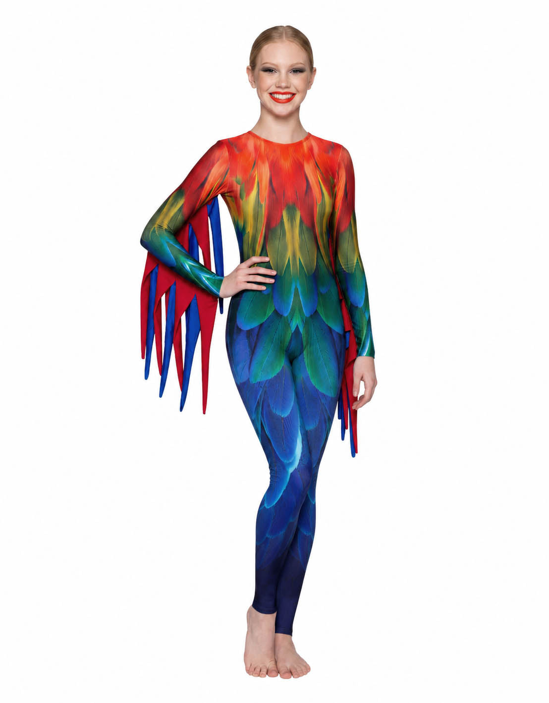 Flock LS Open Back Unitard