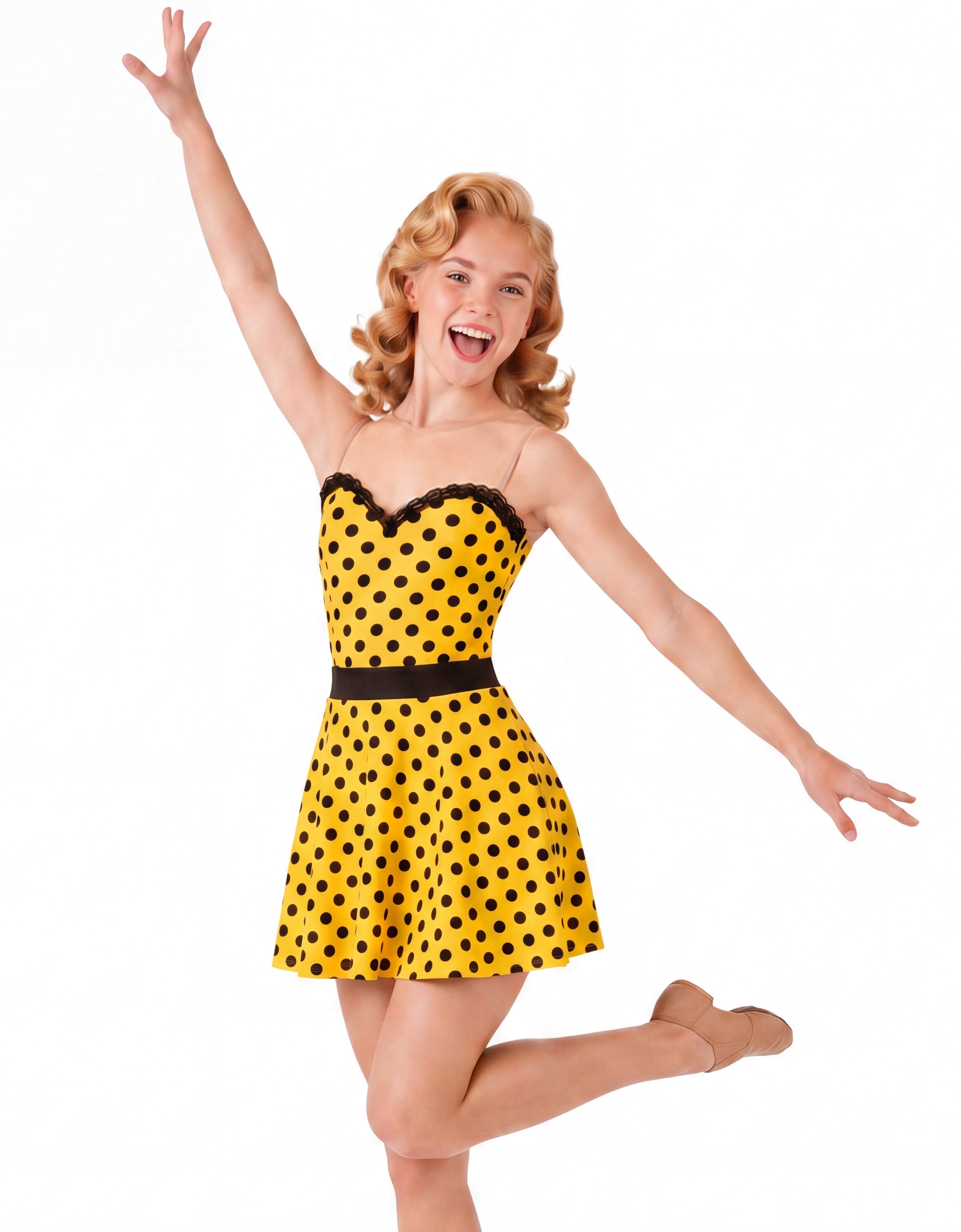 At The Hop Skater Skirt with Waistband