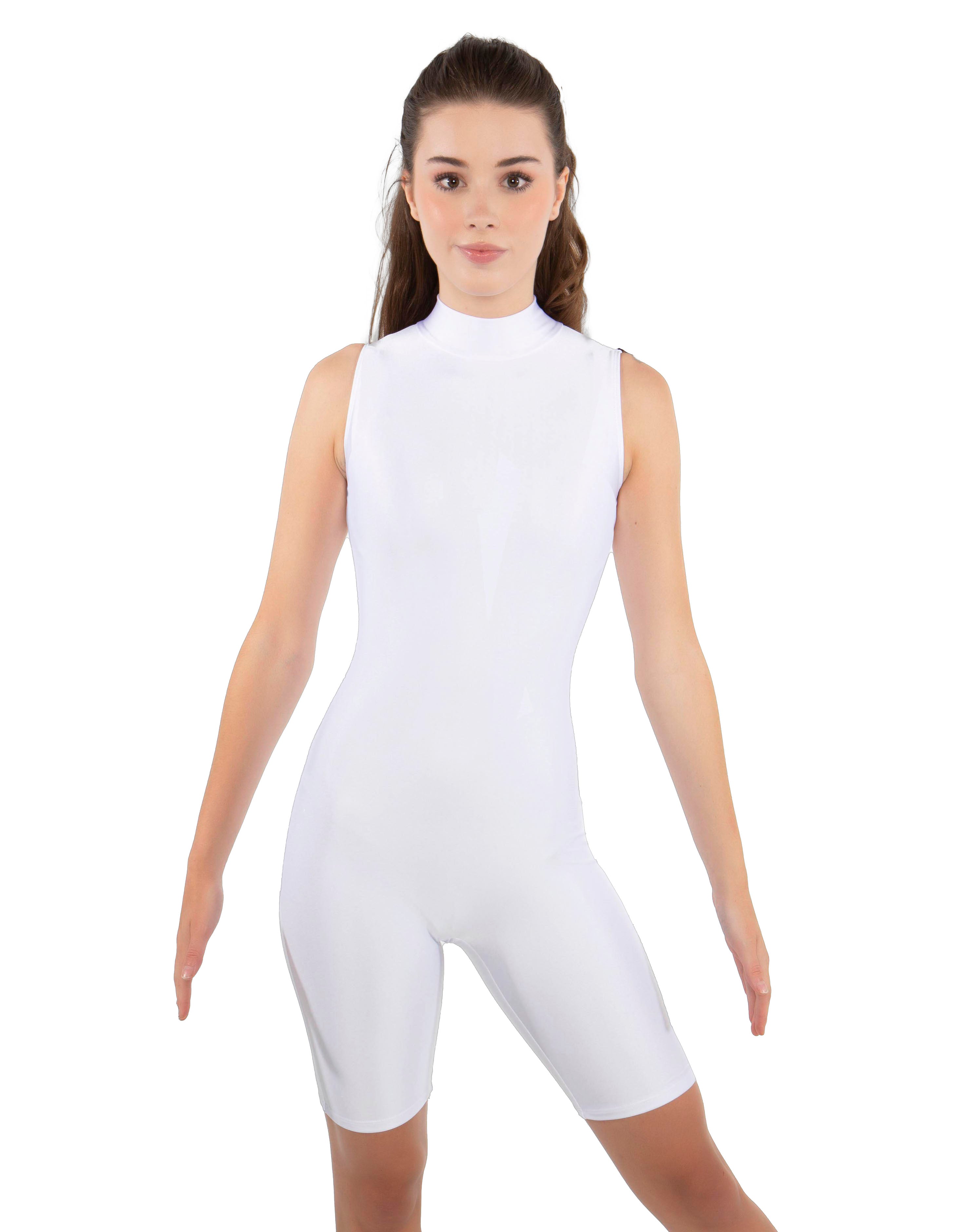 TNeck Sleeveless Biketard - Bike Short