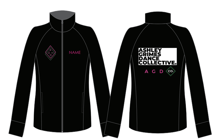 Ashley Grimes Dance Collective Yoga Jacket - Hamilton Theatrical