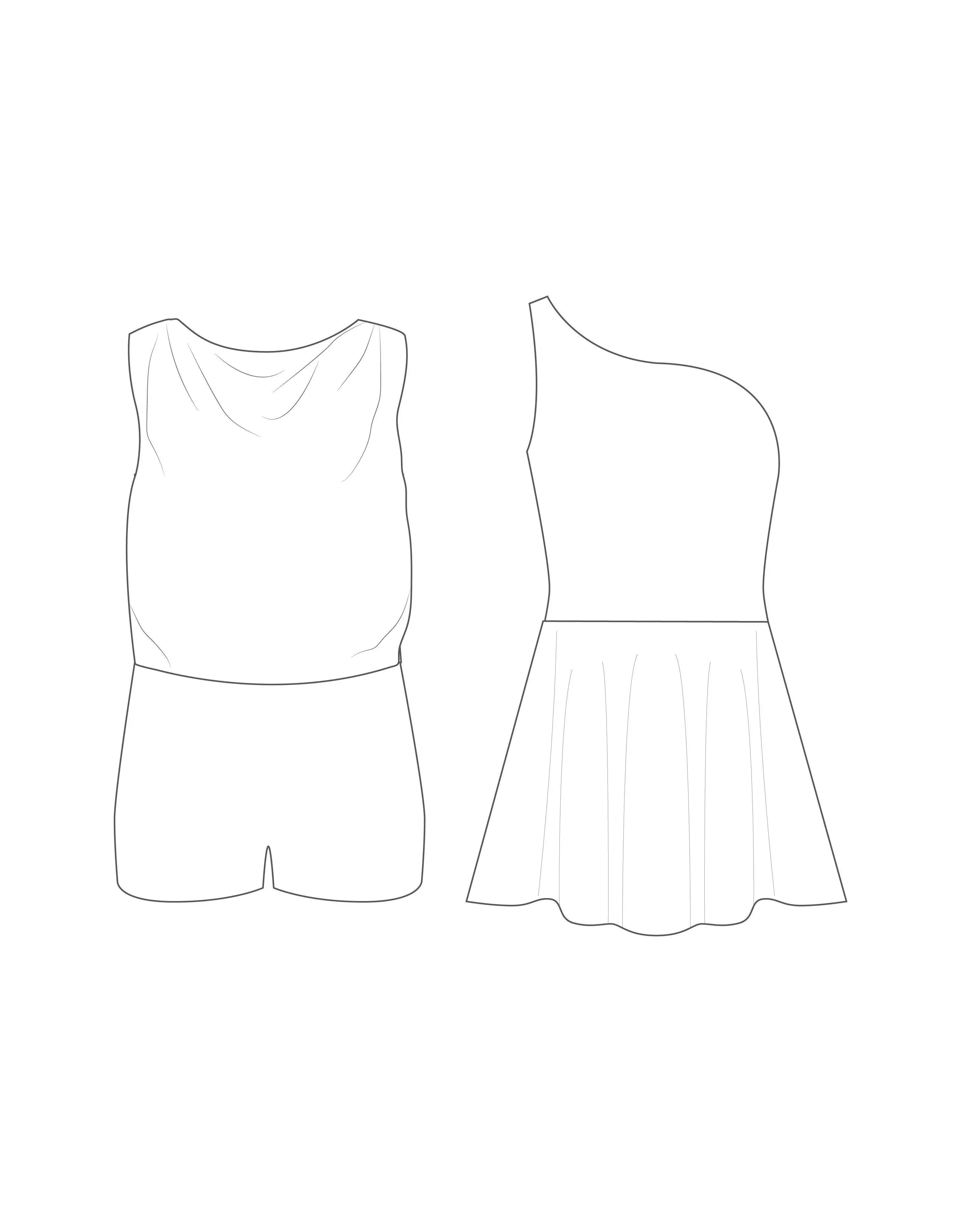 Custom White Convertible One Shoulder Dress