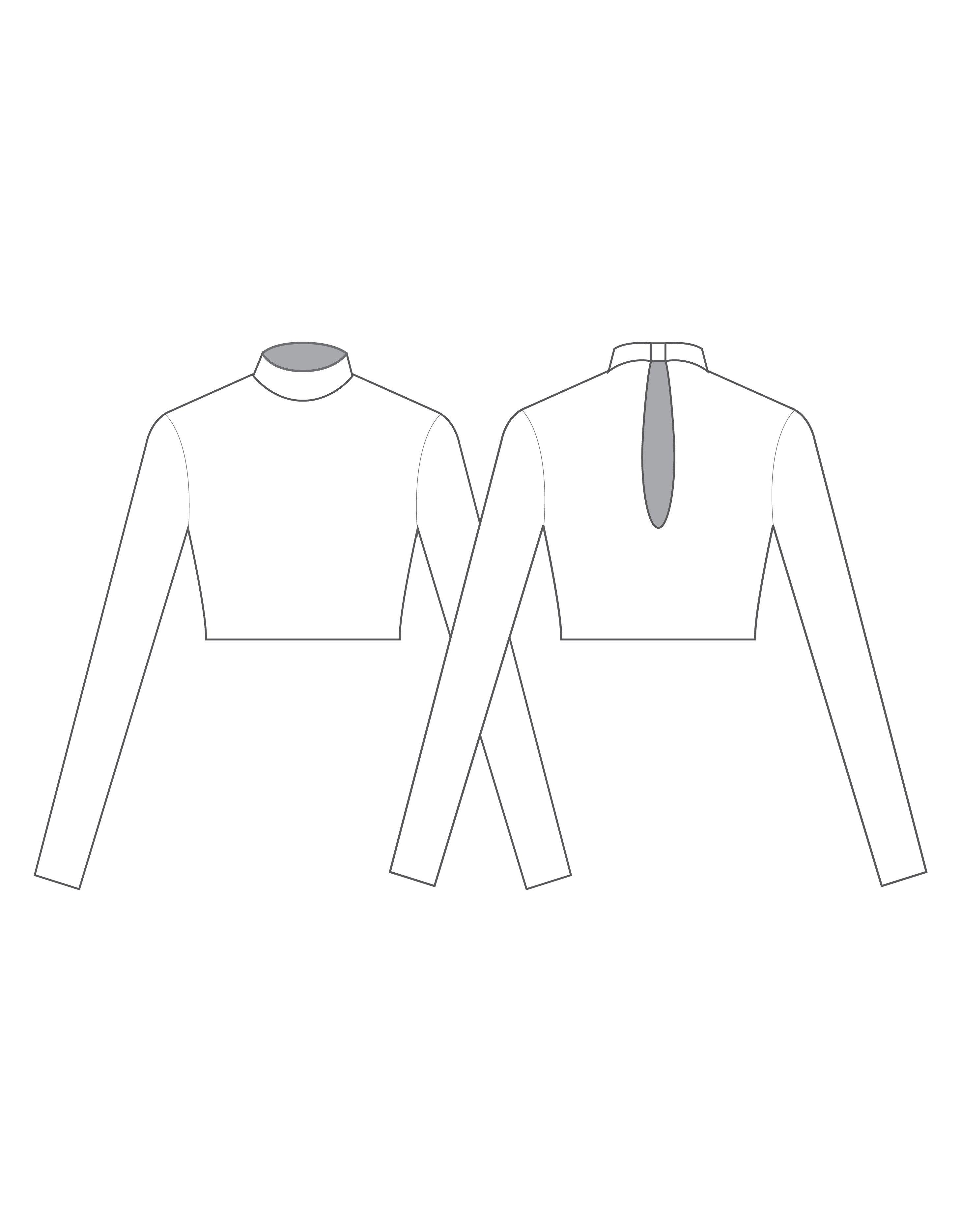 Custom Healthcare Hero LS Keyhole Crop