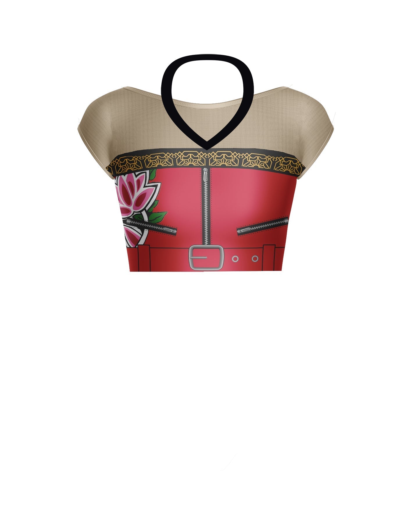 Demon Huntress Posh Top With Binding