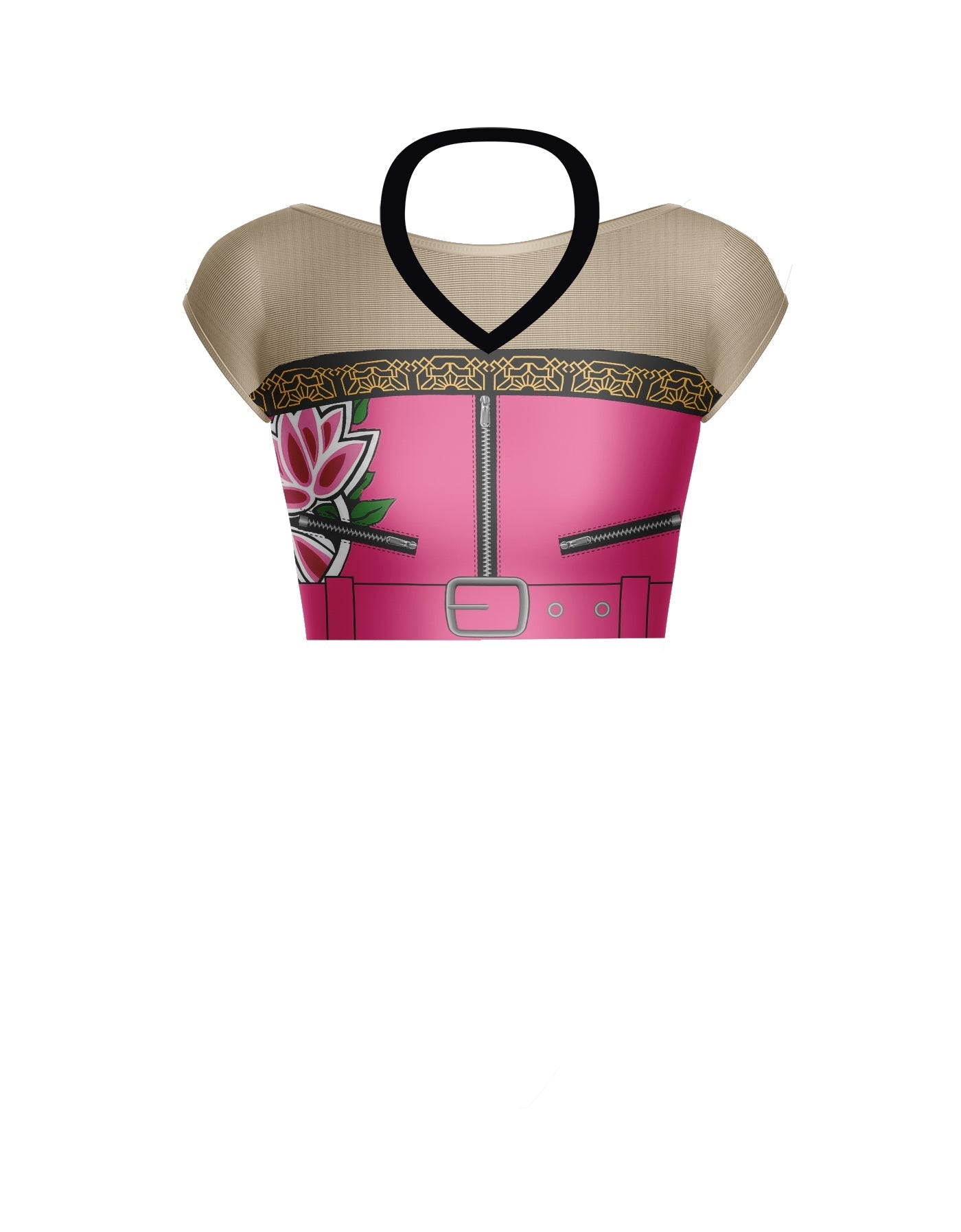 Demon Huntress Posh Top With Binding