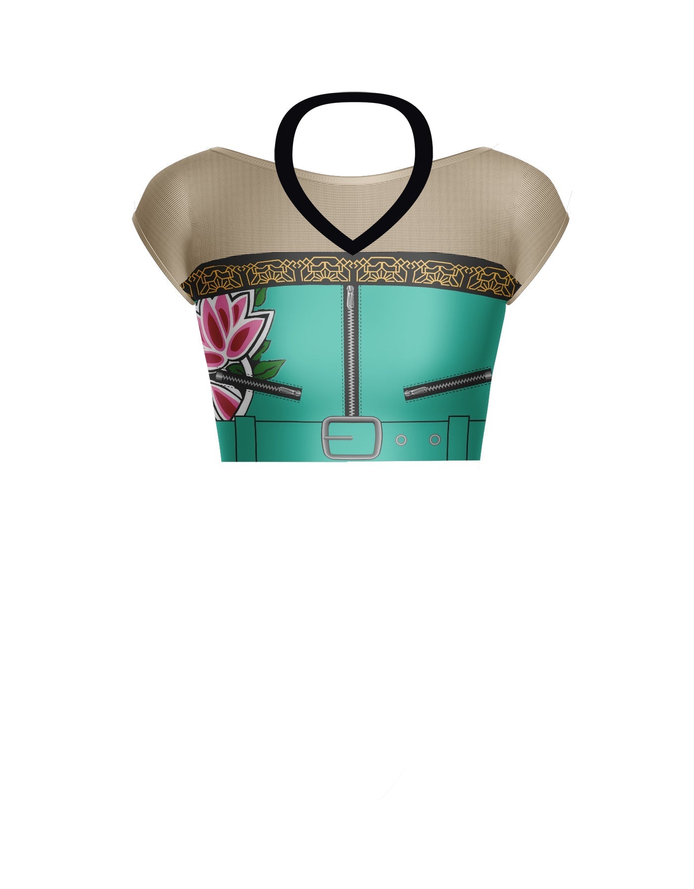 Demon Huntress Posh Top With Binding