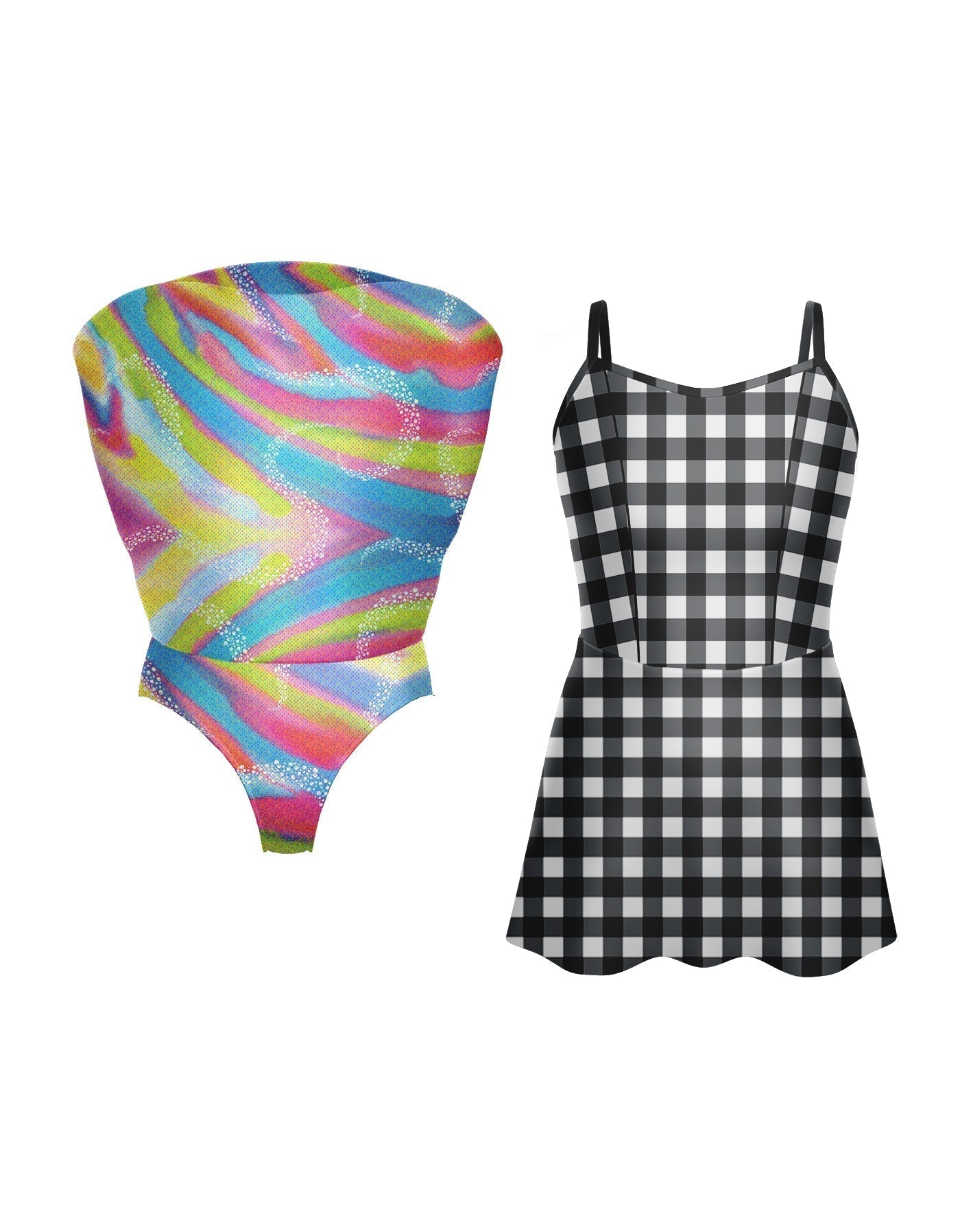 Gingham Baby Convertible Cami Dress