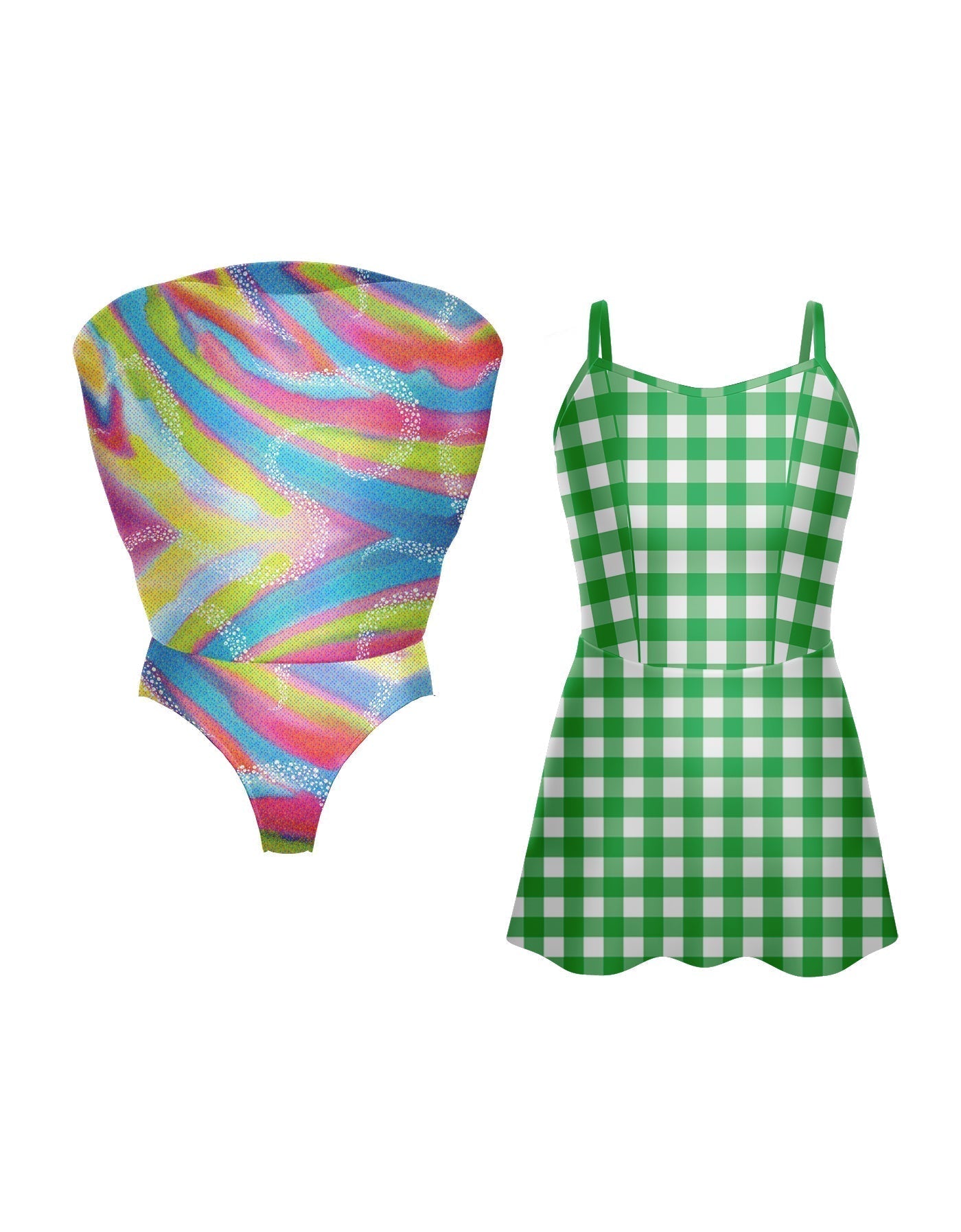 Gingham Baby Convertible Cami Dress
