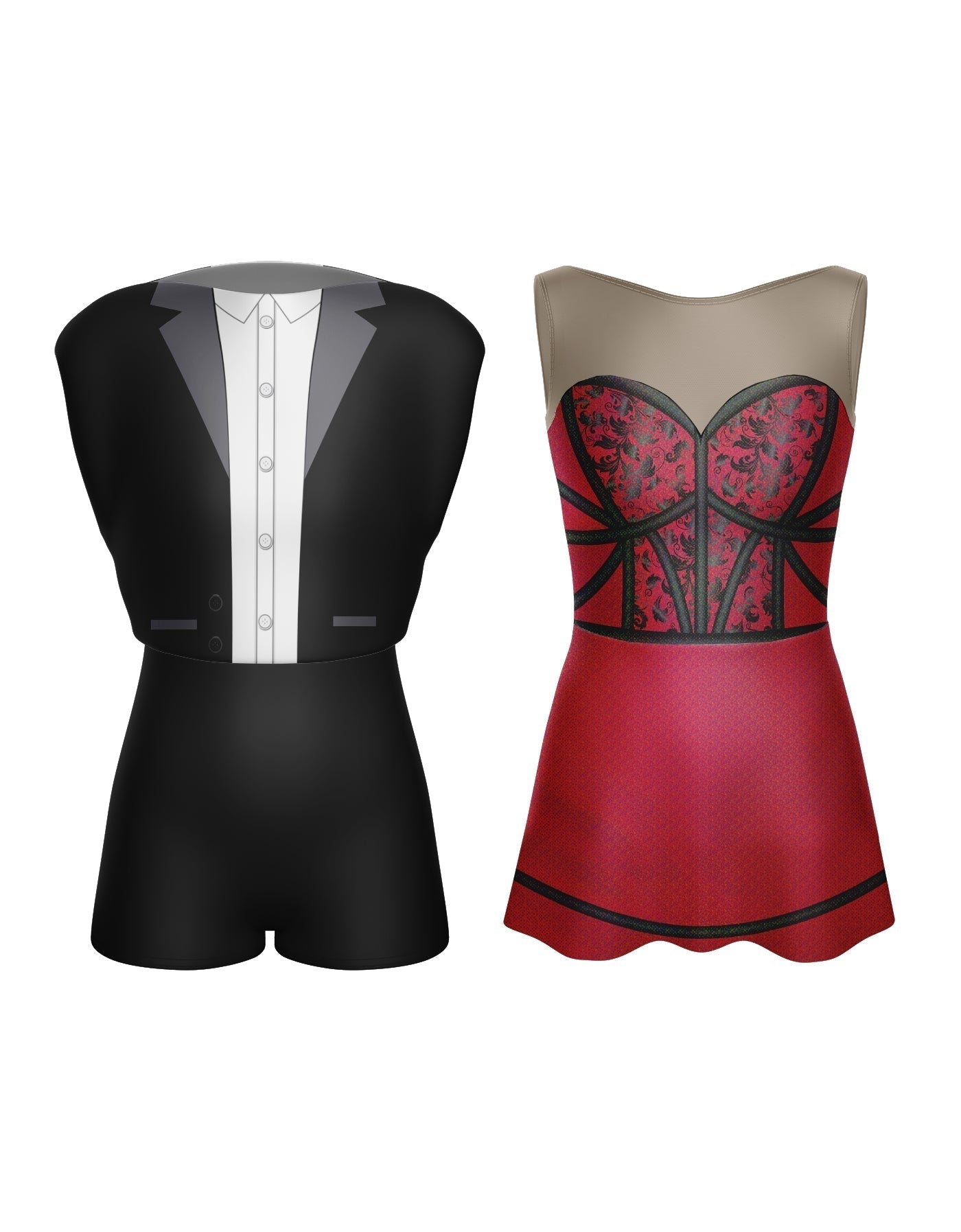 Do You Believe in Magic Convertible Mesh Sweetheart Dress