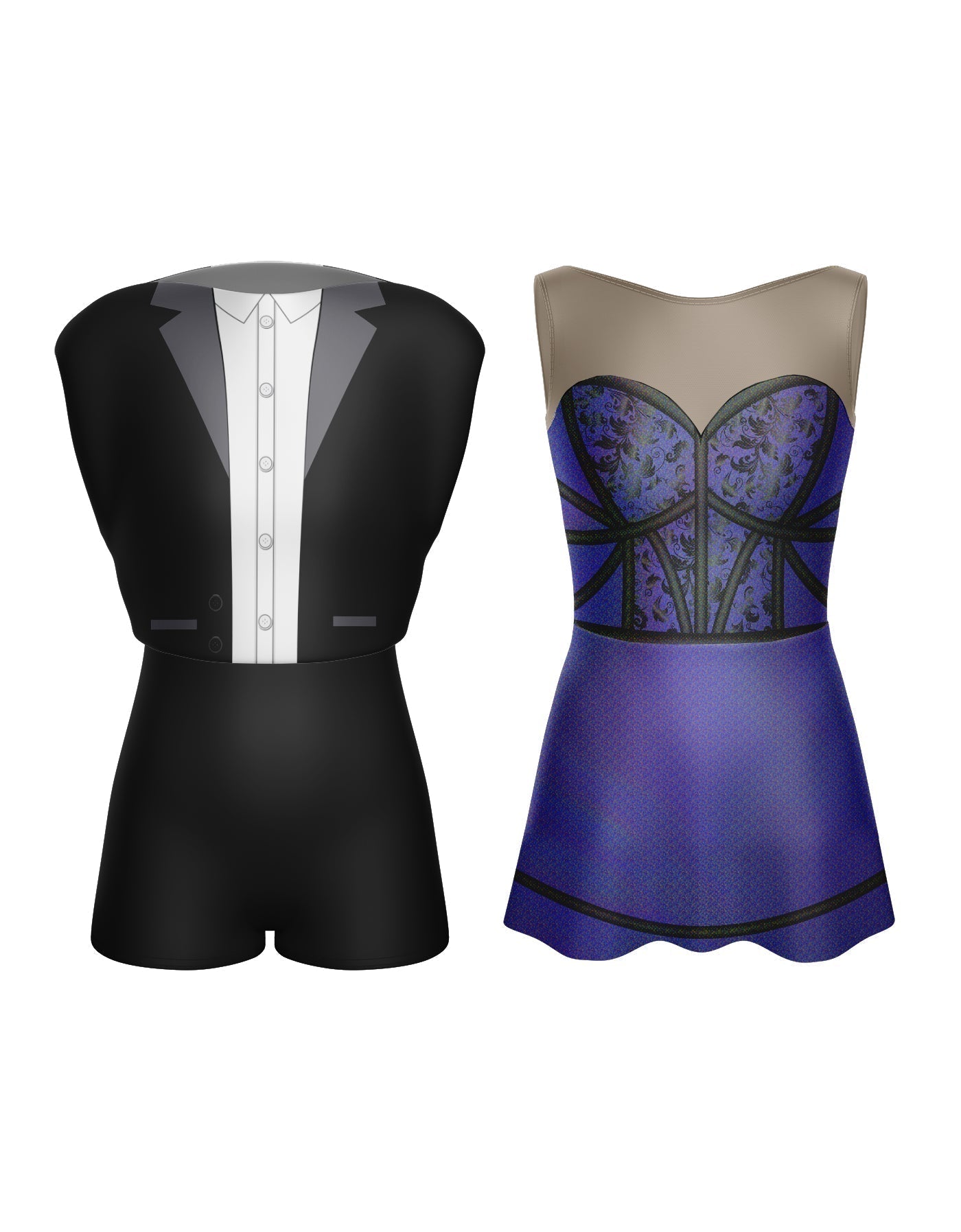 Do You Believe in Magic Convertible Mesh Sweetheart Dress