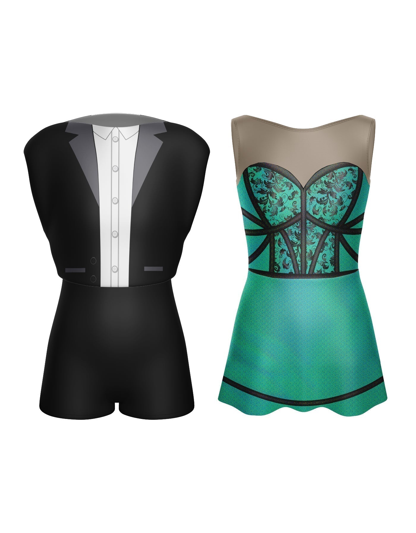 Do You Believe in Magic Convertible Mesh Sweetheart Dress