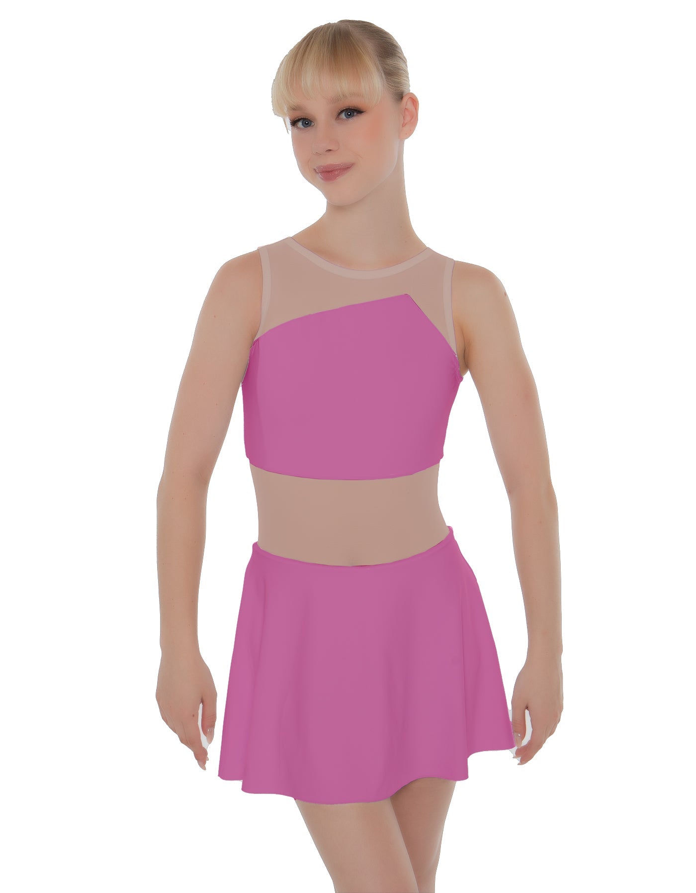 Solid Lycra Defined Dress