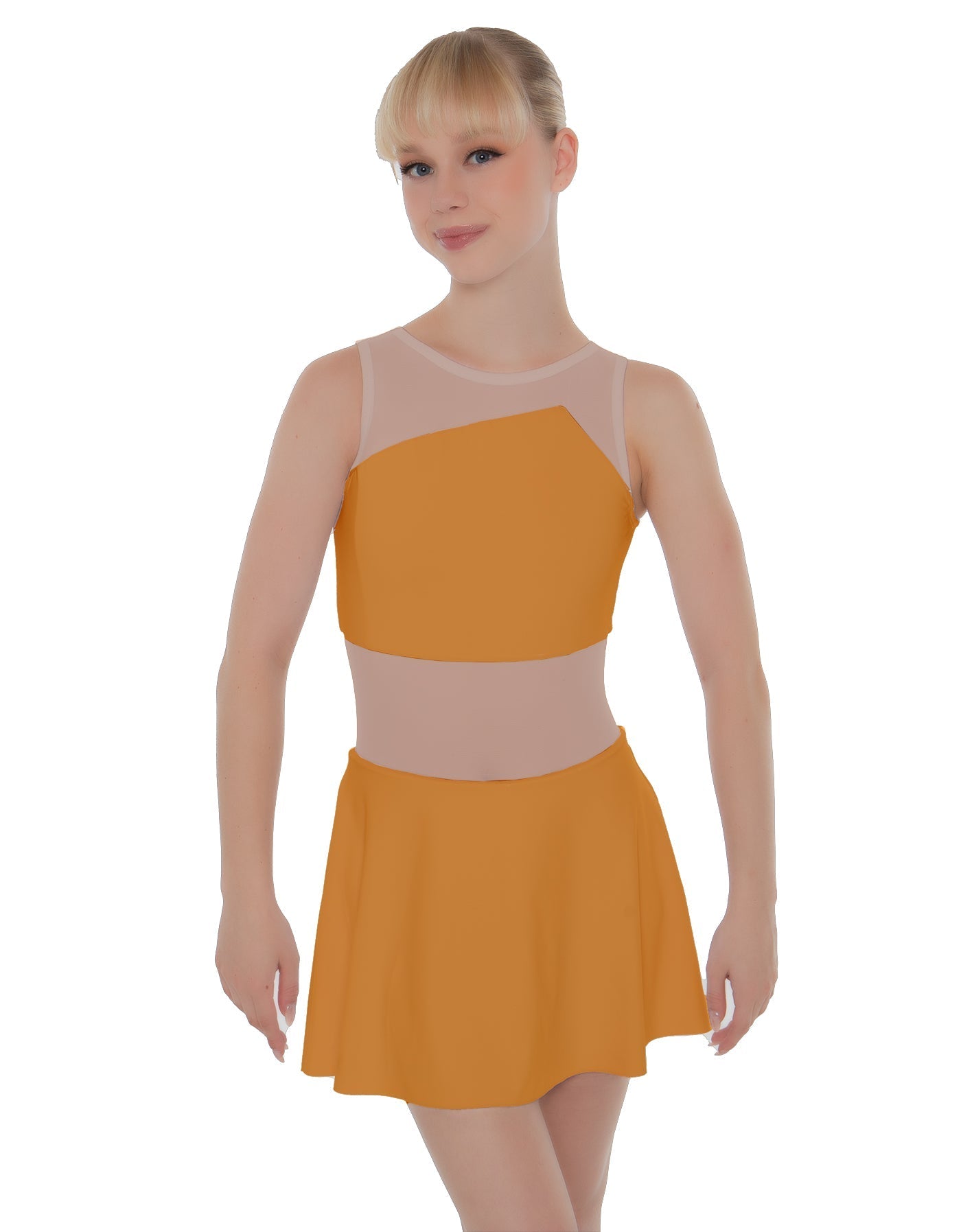Solid Lycra Defined Dress