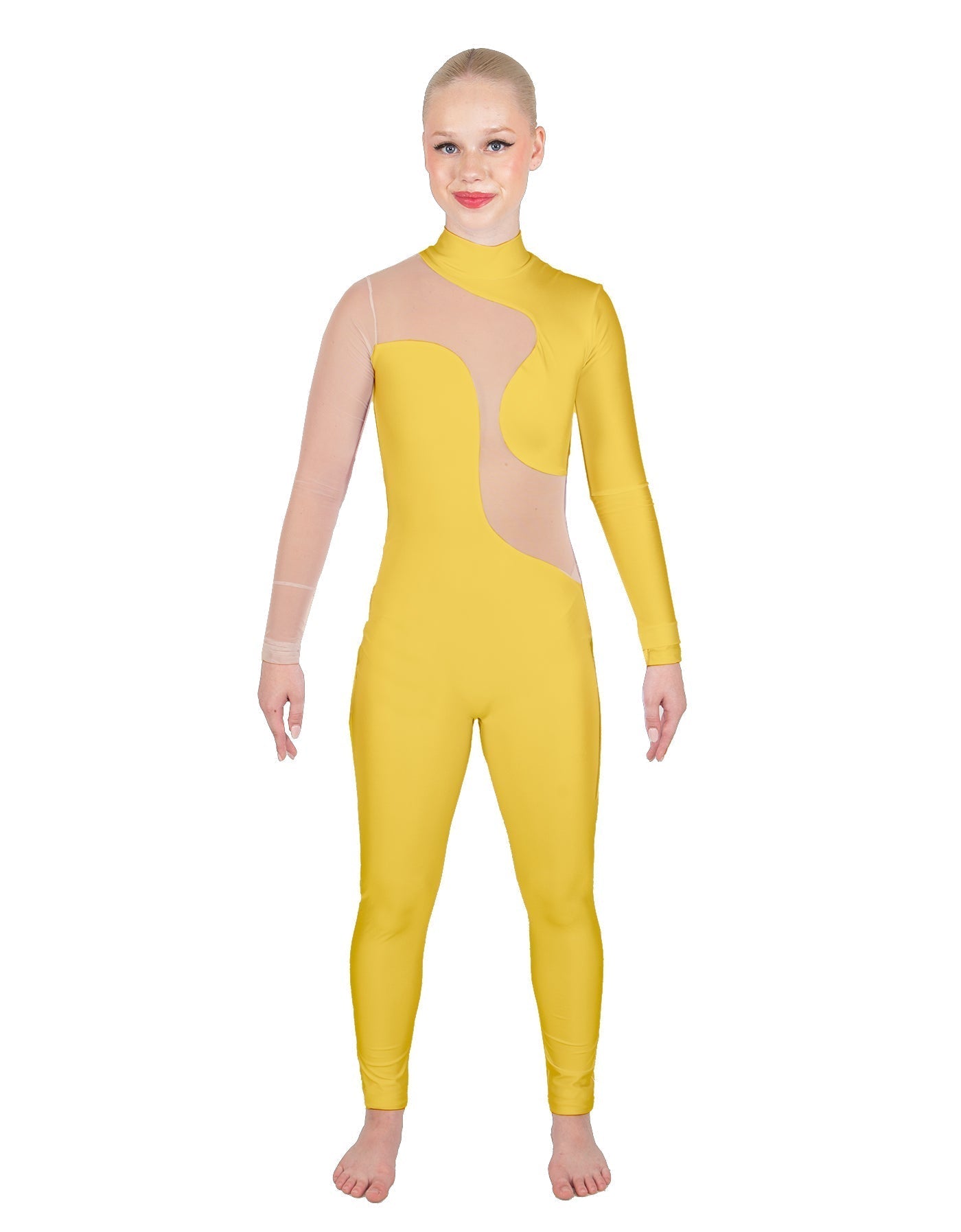 Solid Lycra Shadows Unitard