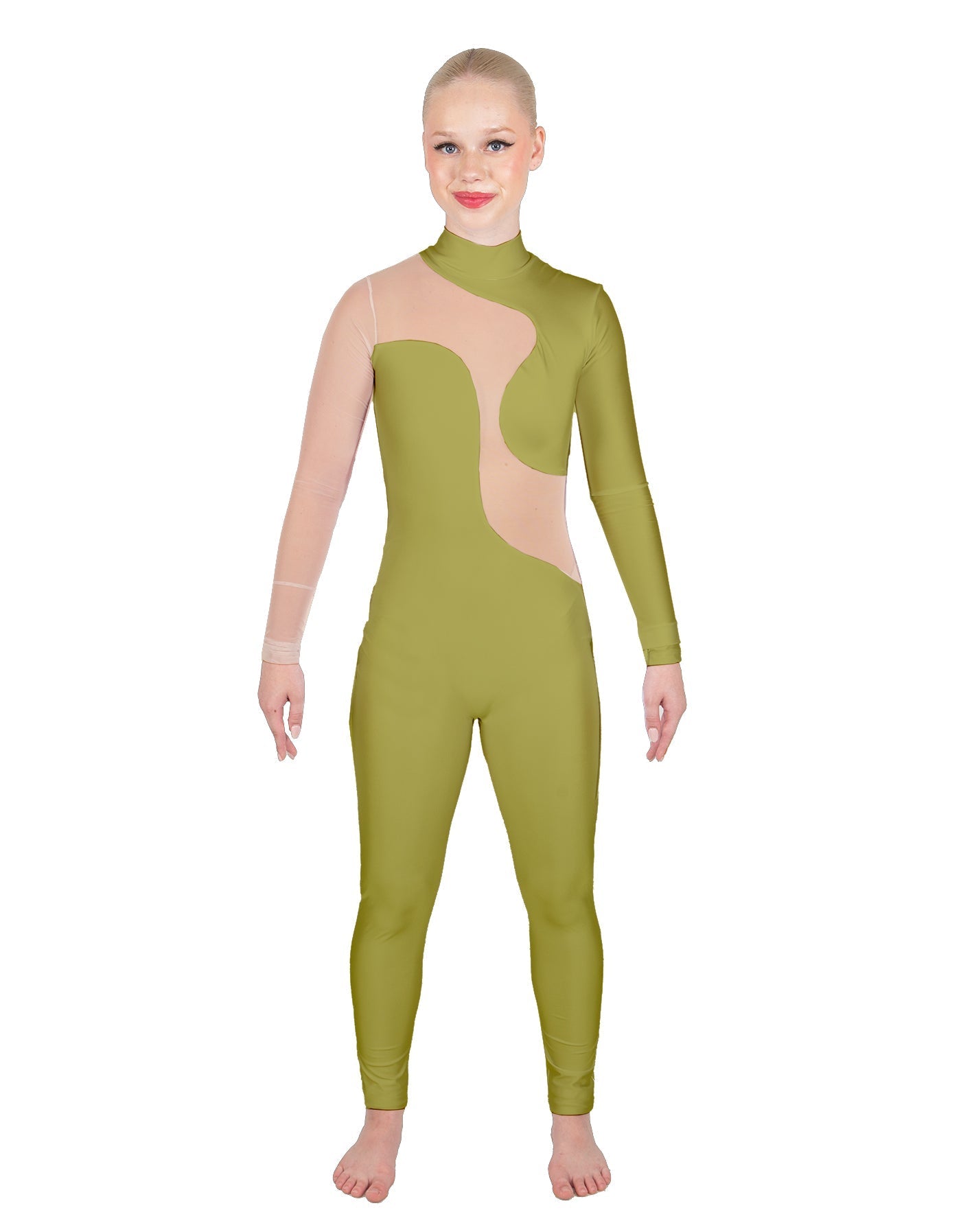 Solid Lycra Shadows Unitard