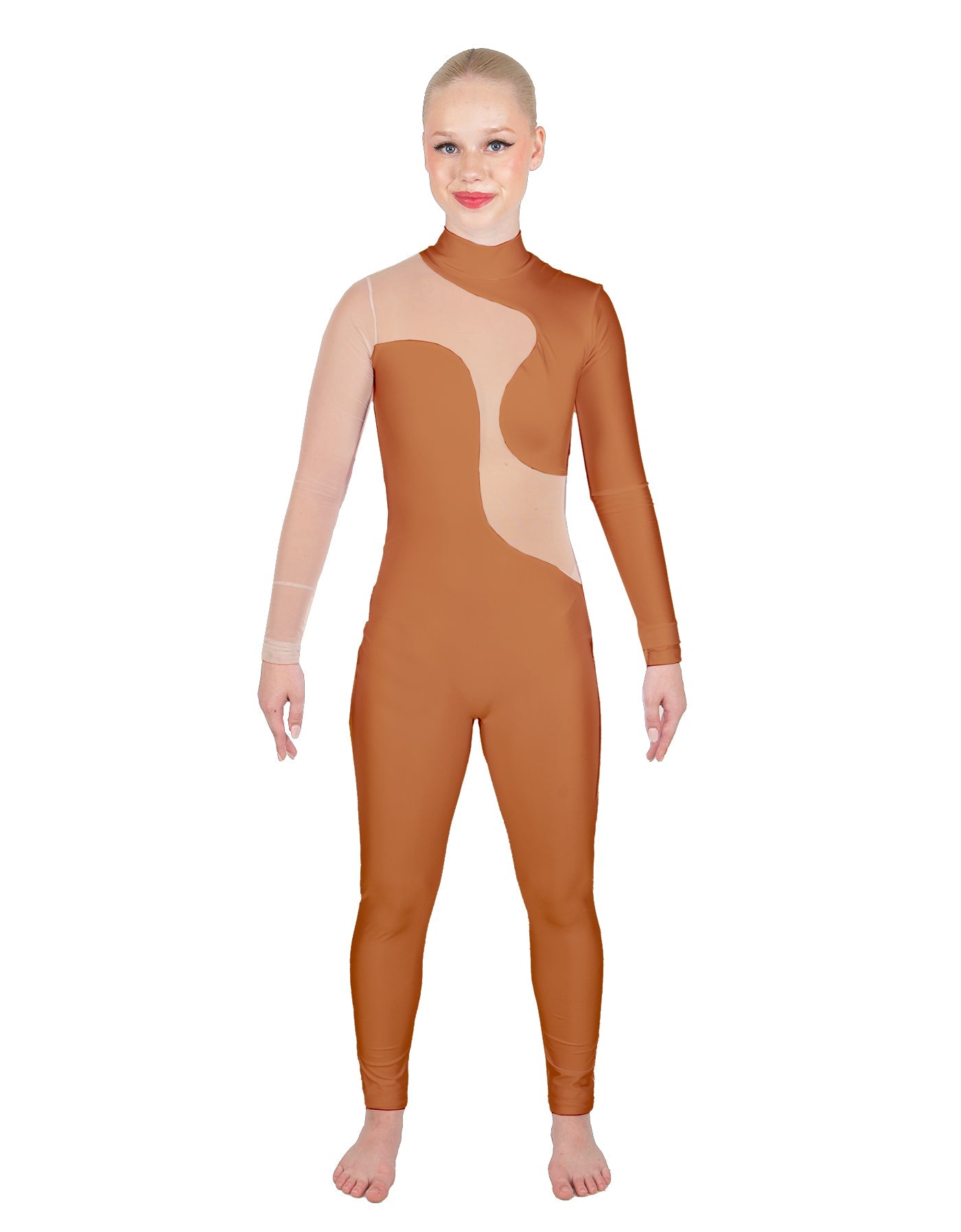 Solid Lycra Shadows Unitard