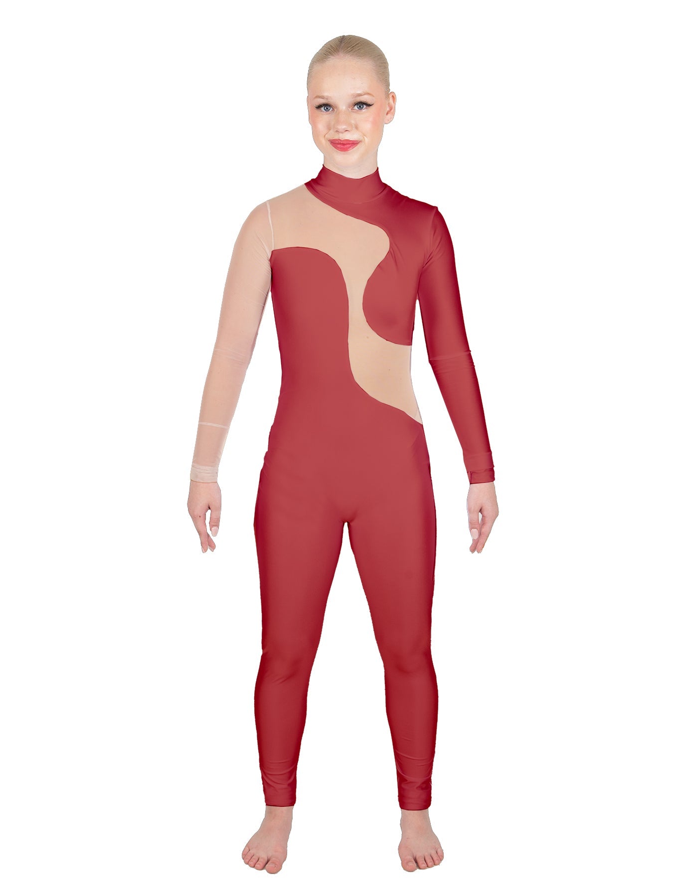 Solid Lycra Shadows Unitard