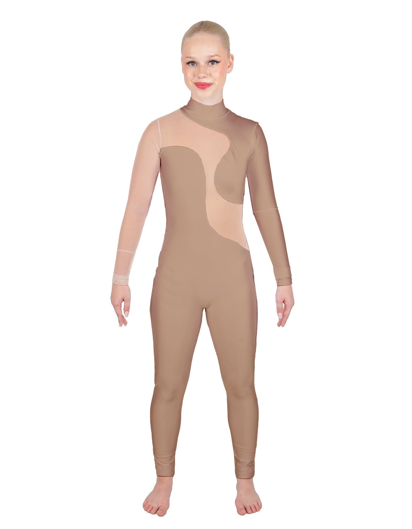 Solid Lycra Shadows Unitard