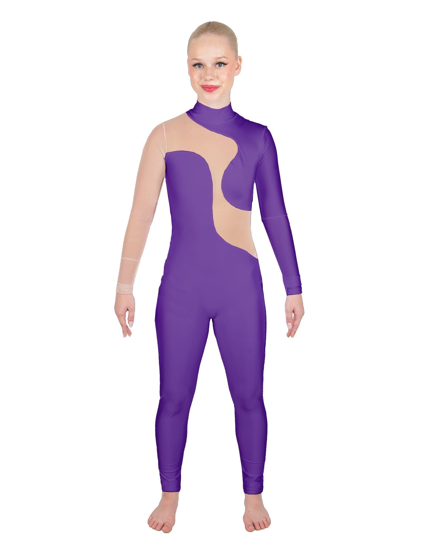 Solid Lycra Shadows Unitard