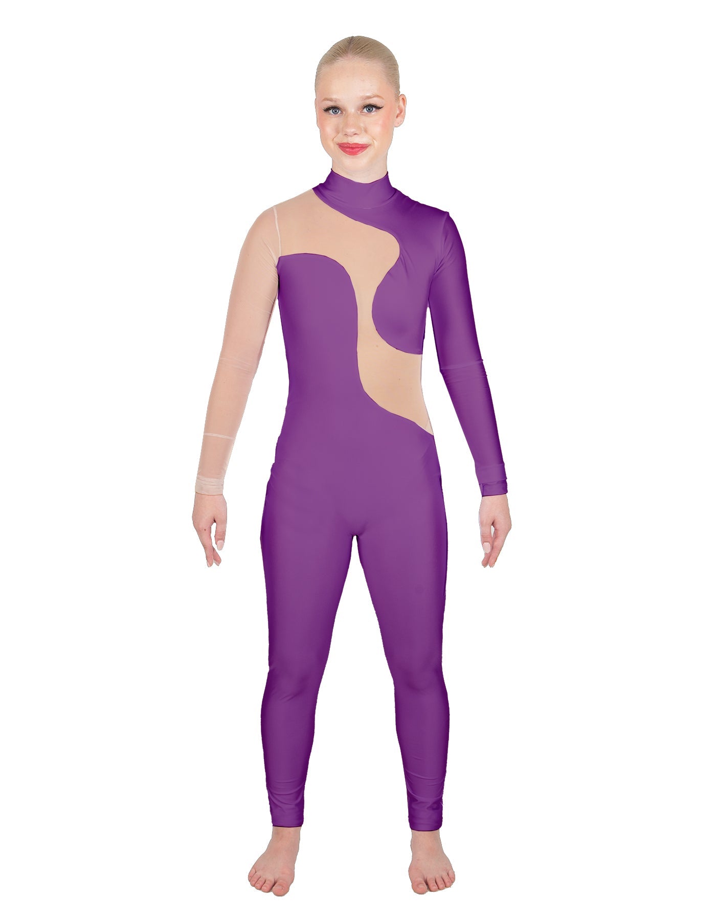 Solid Lycra Shadows Unitard