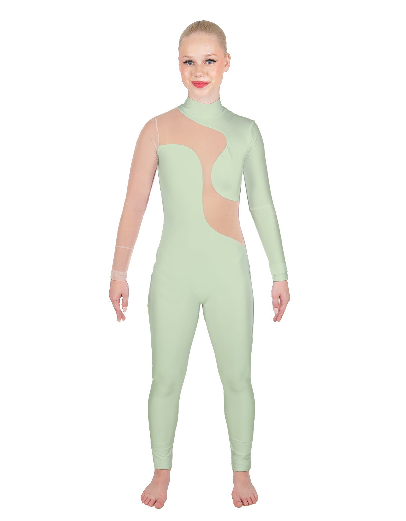 Solid Lycra Shadows Unitard