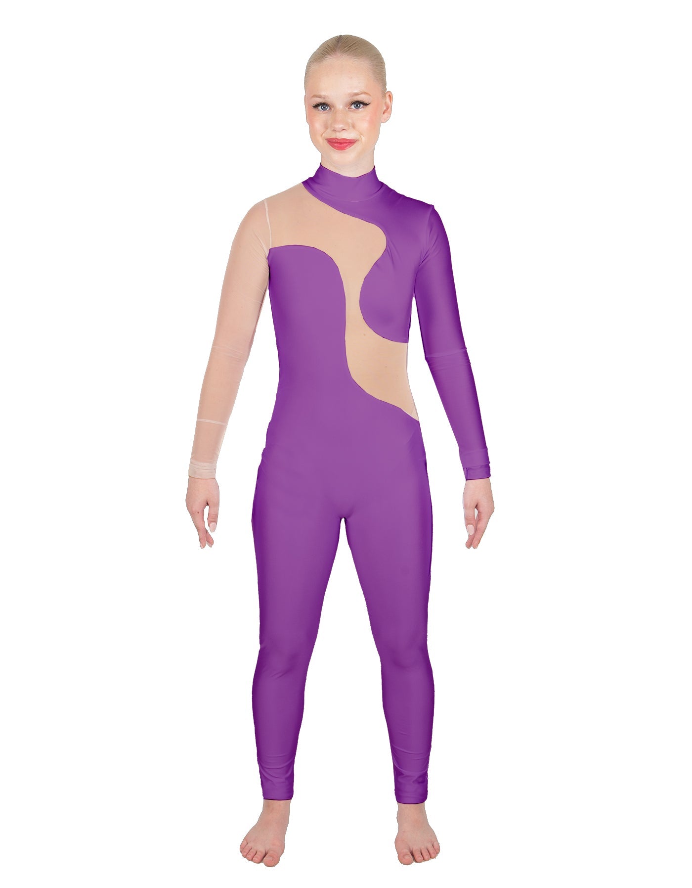Solid Lycra Shadows Unitard