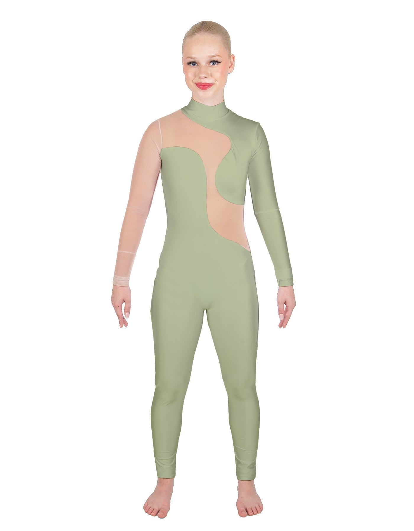Solid Lycra Shadows Unitard