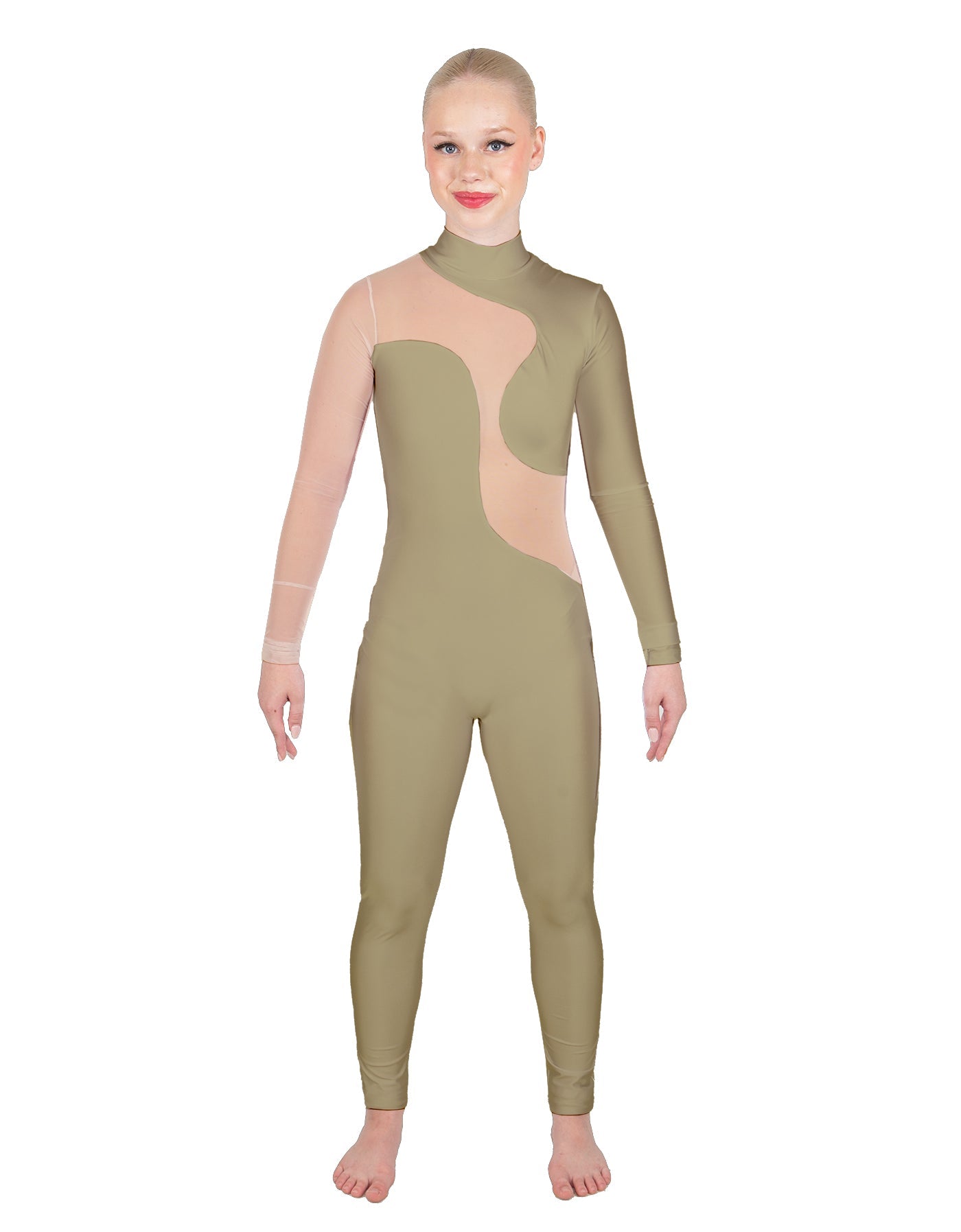 Solid Lycra Shadows Unitard