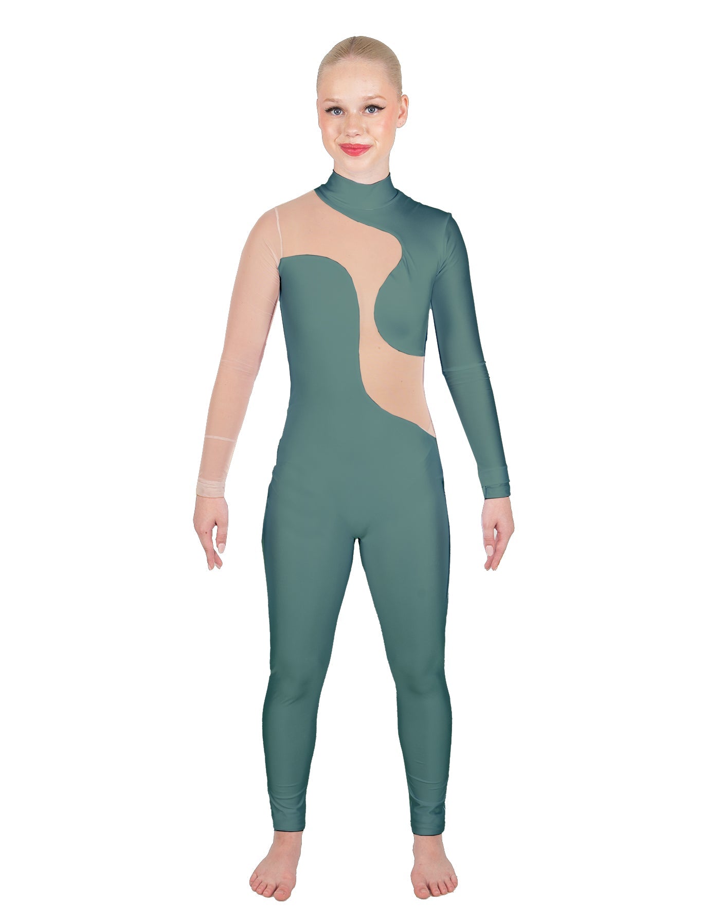 Solid Lycra Shadows Unitard