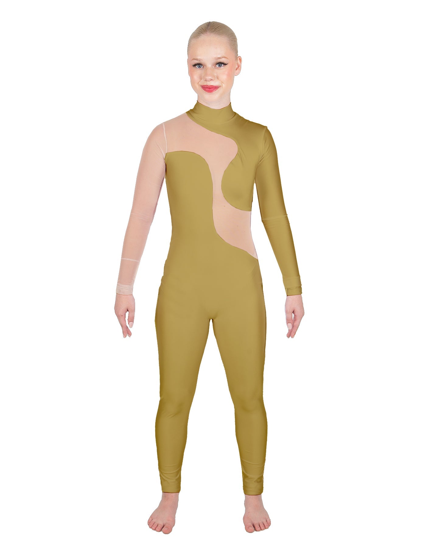 Solid Lycra Shadows Unitard