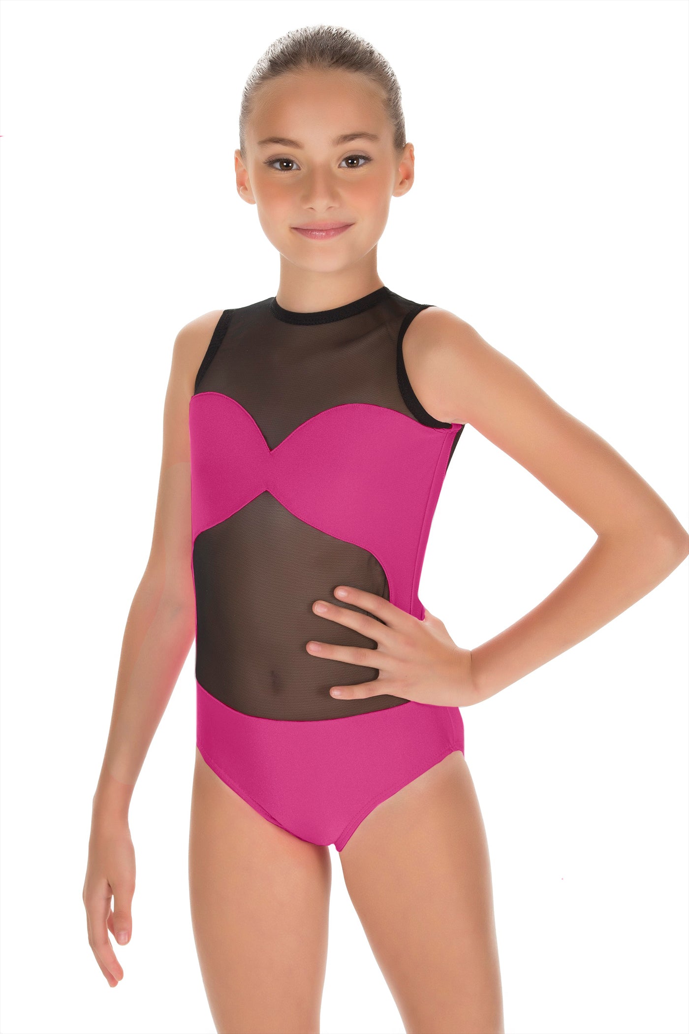 Solid Lycra Stay Leotard