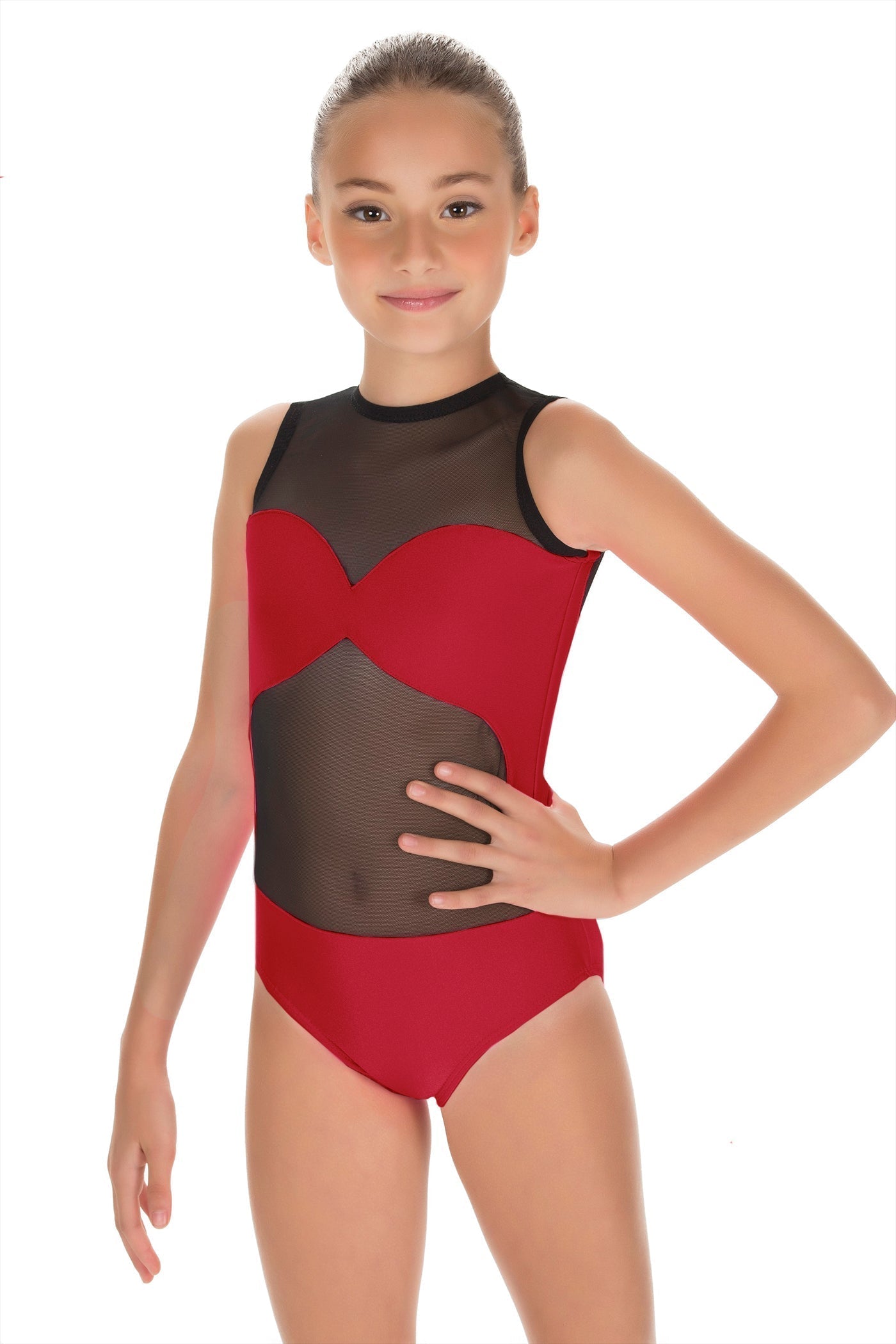 Solid Lycra Stay Leotard