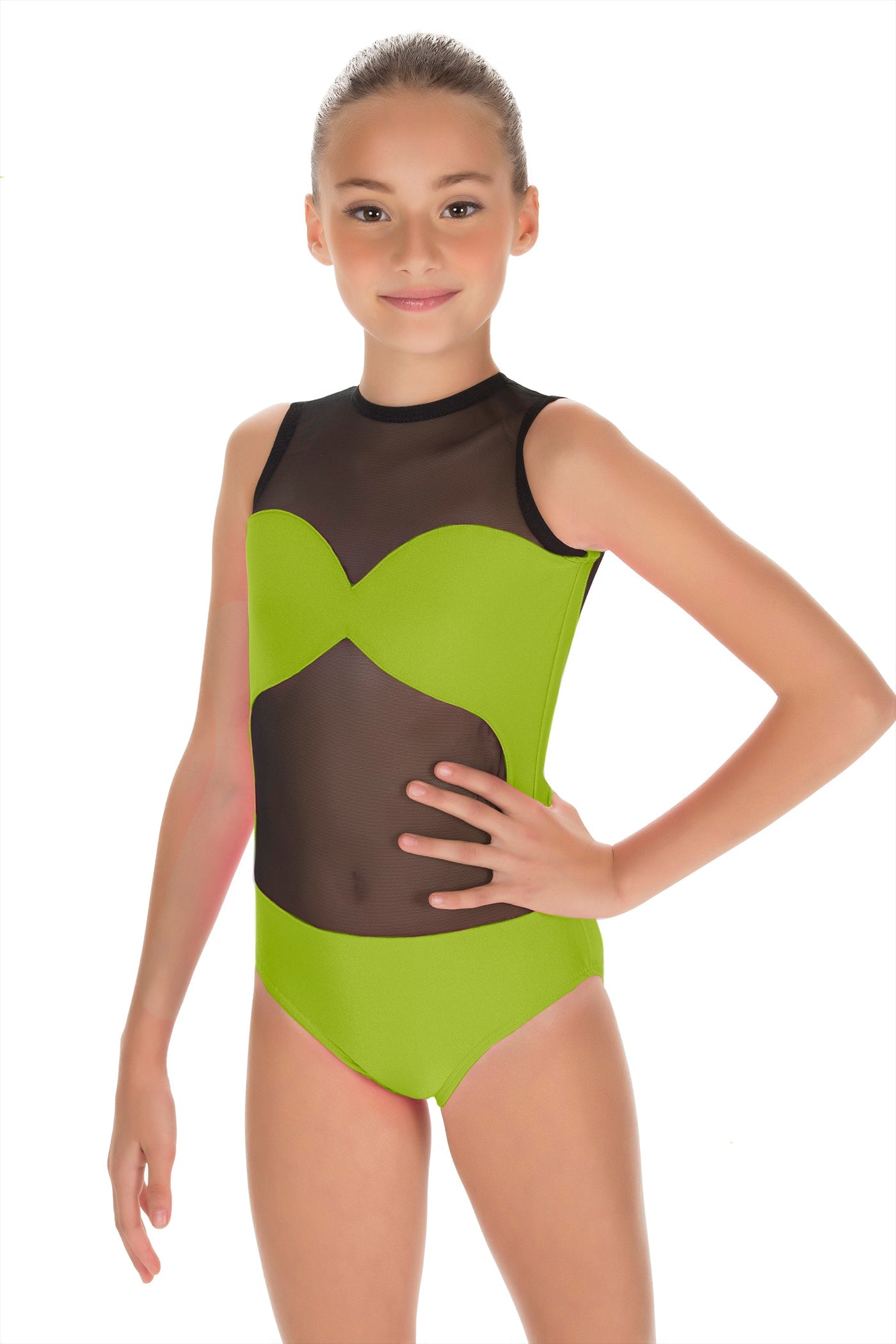 Solid Lycra Stay Leotard