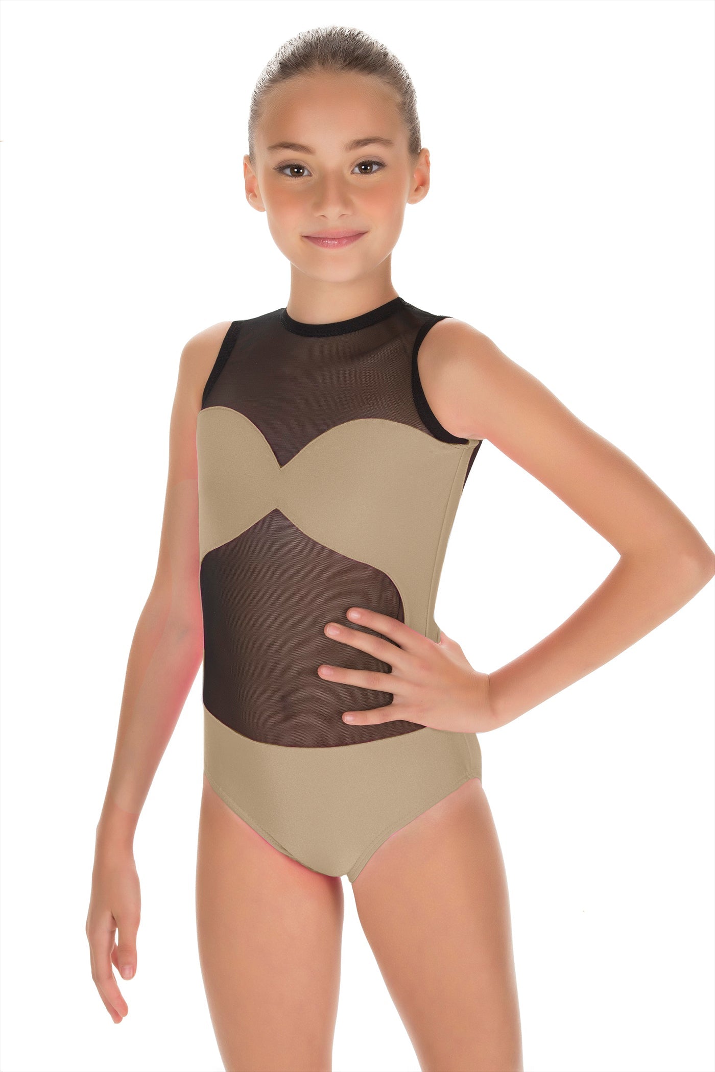Solid Lycra Stay Leotard