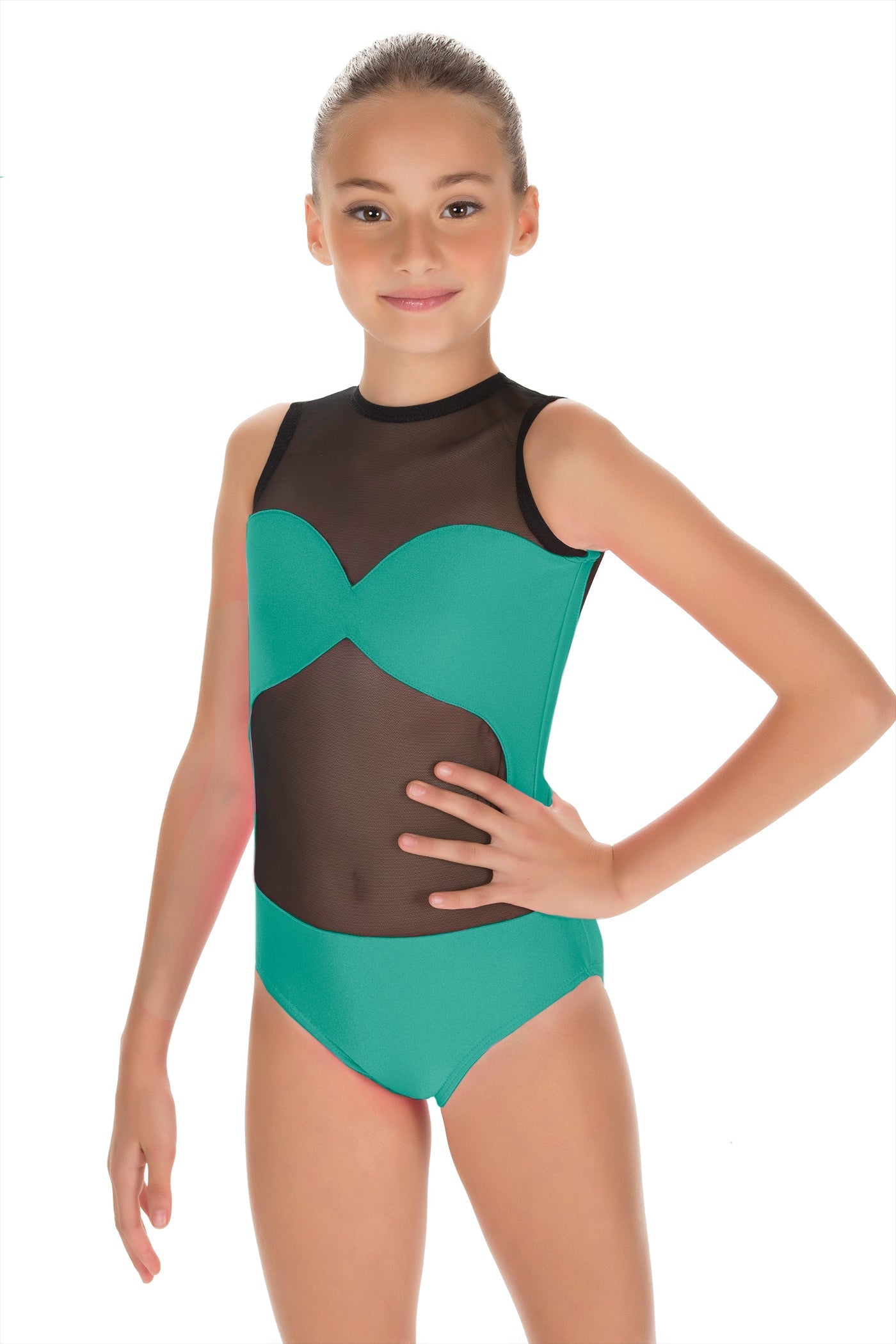 Solid Lycra Stay Leotard