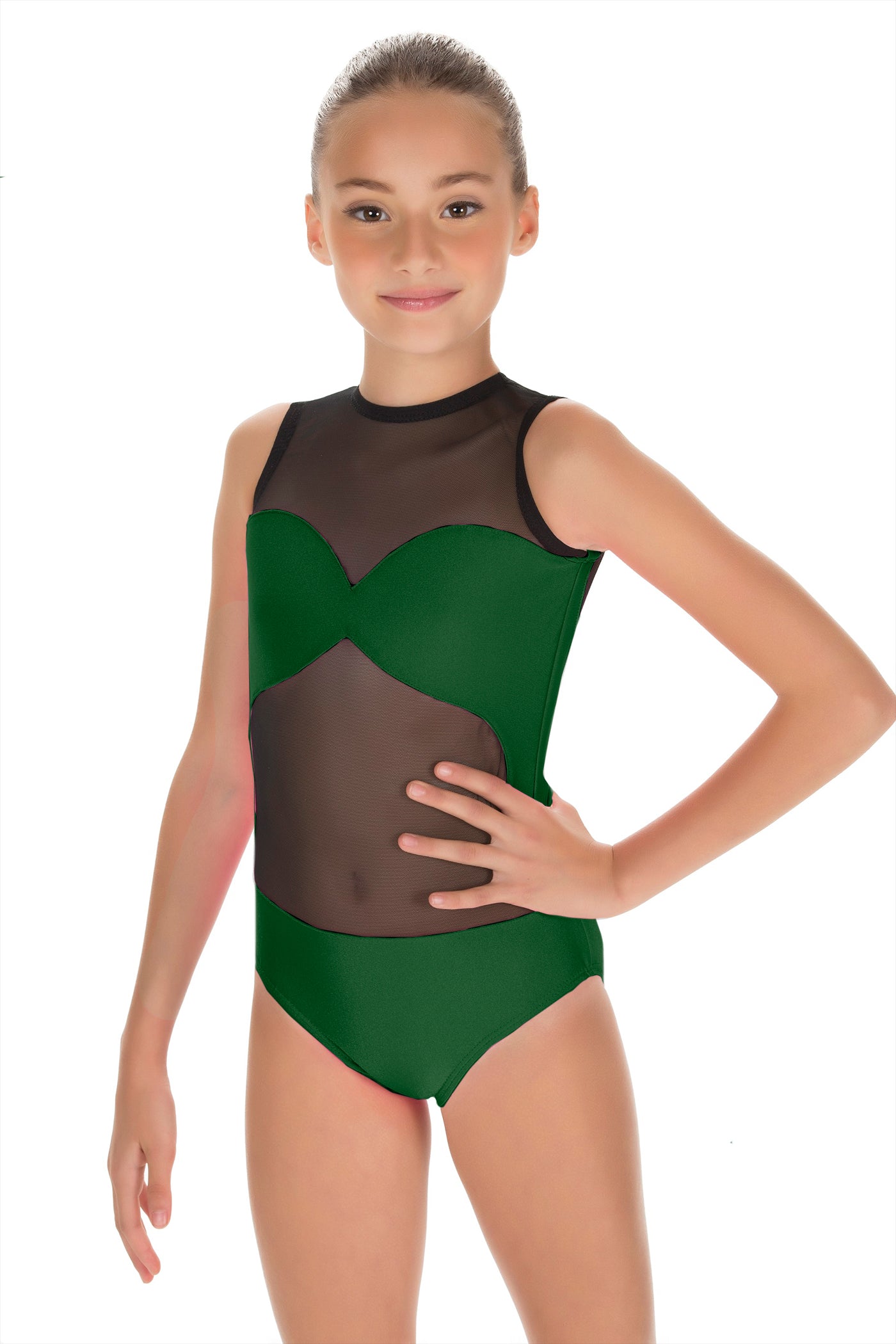 Solid Lycra Stay Leotard