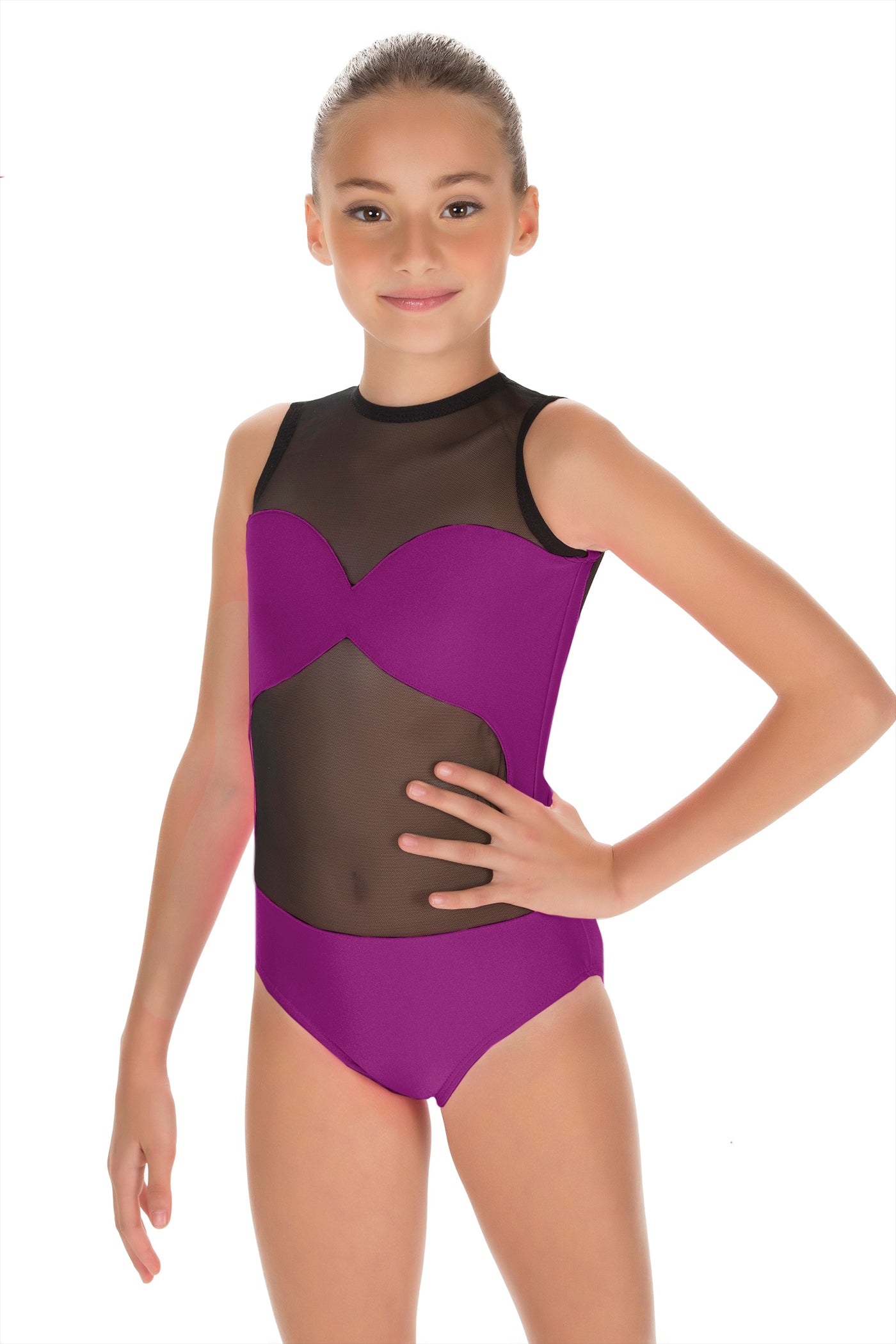 Solid Lycra Stay Leotard