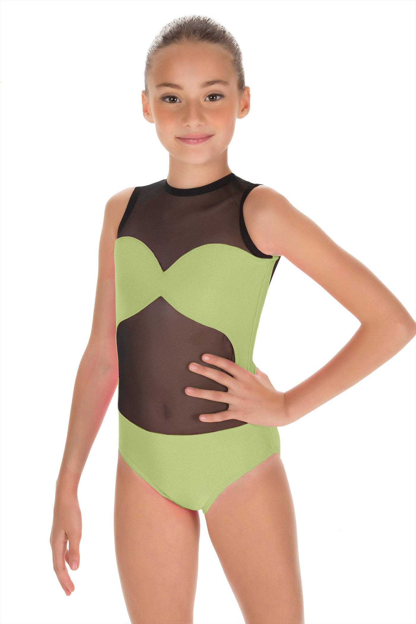 Solid Lycra Stay Leotard