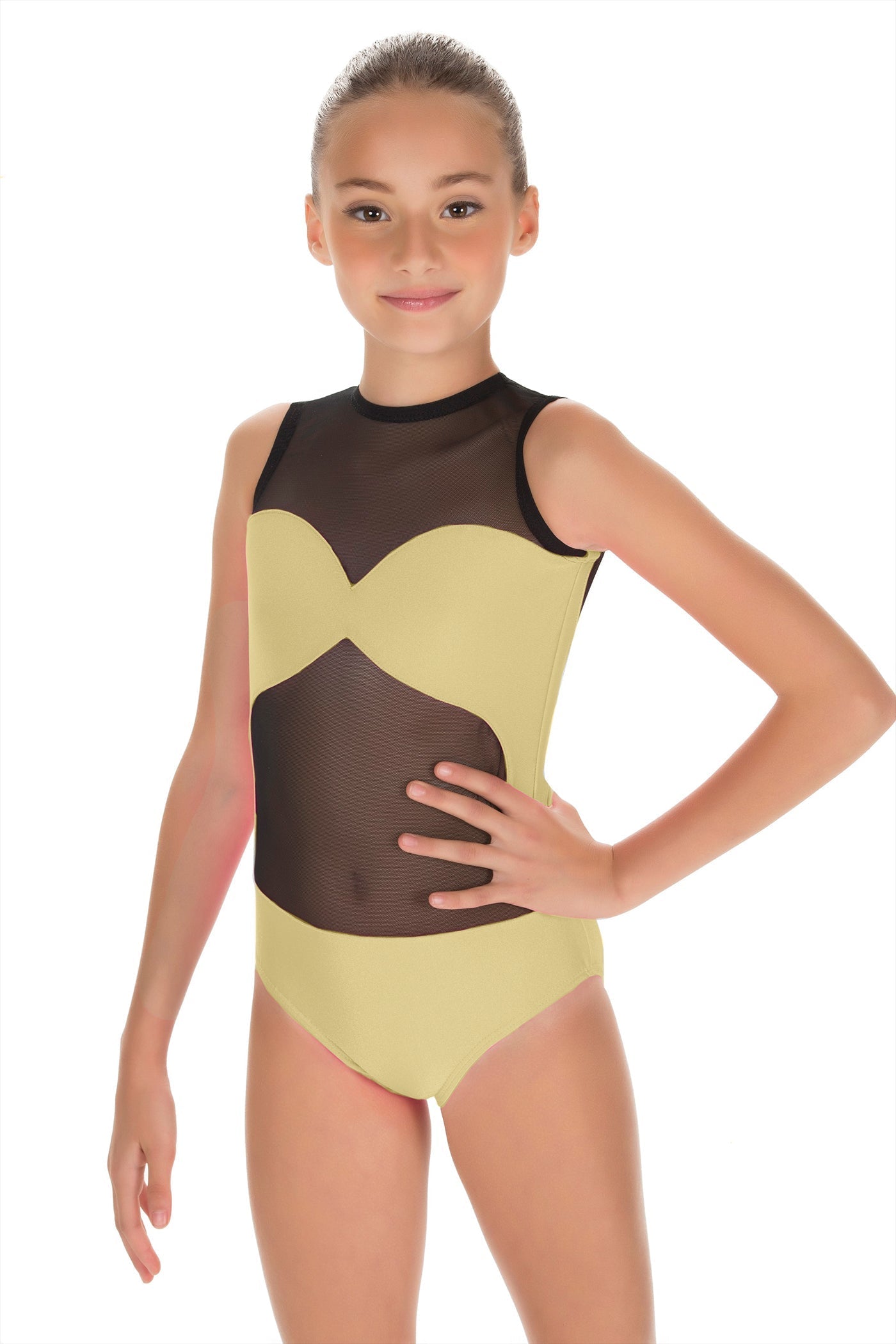 Solid Lycra Stay Leotard