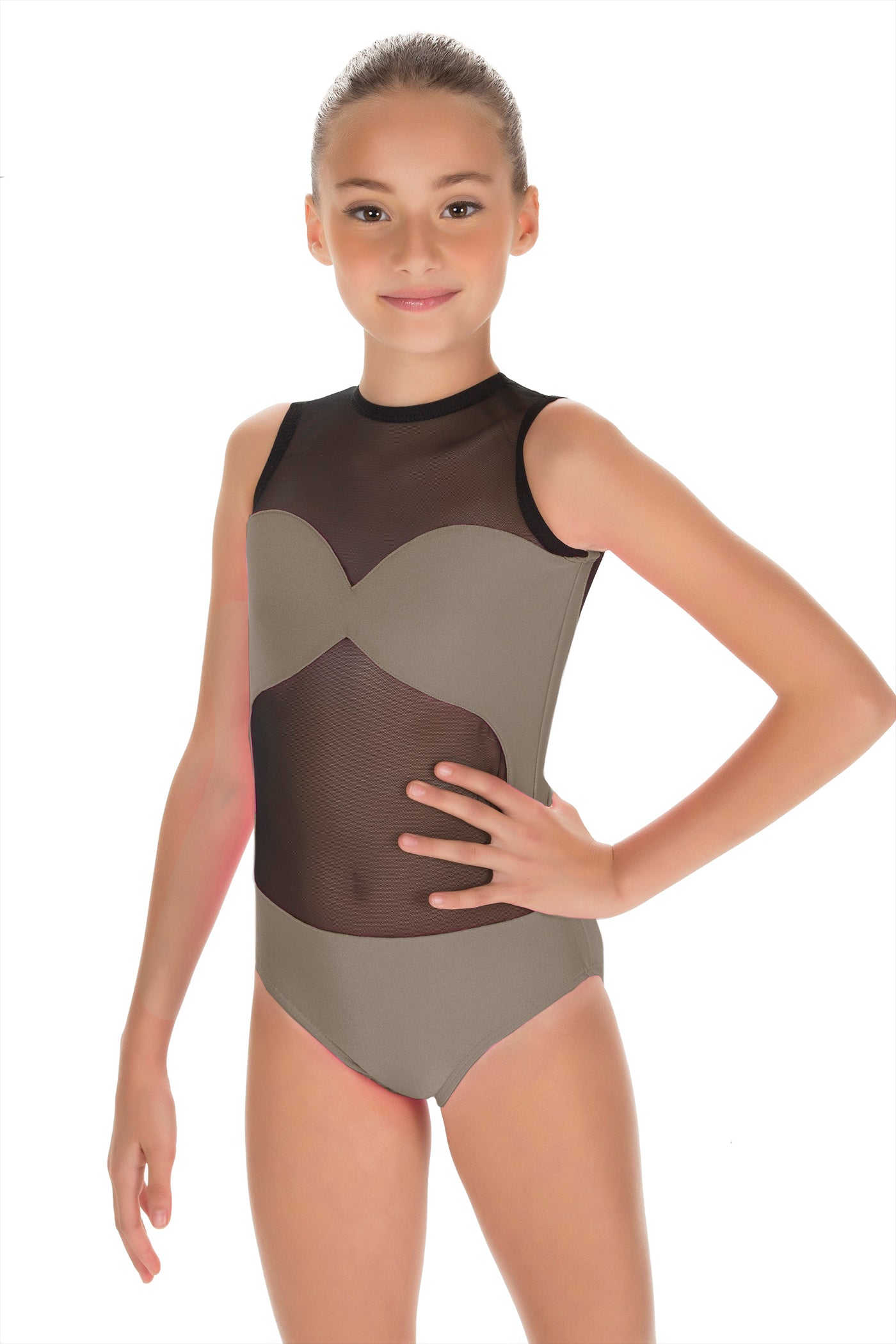 Solid Lycra Stay Leotard