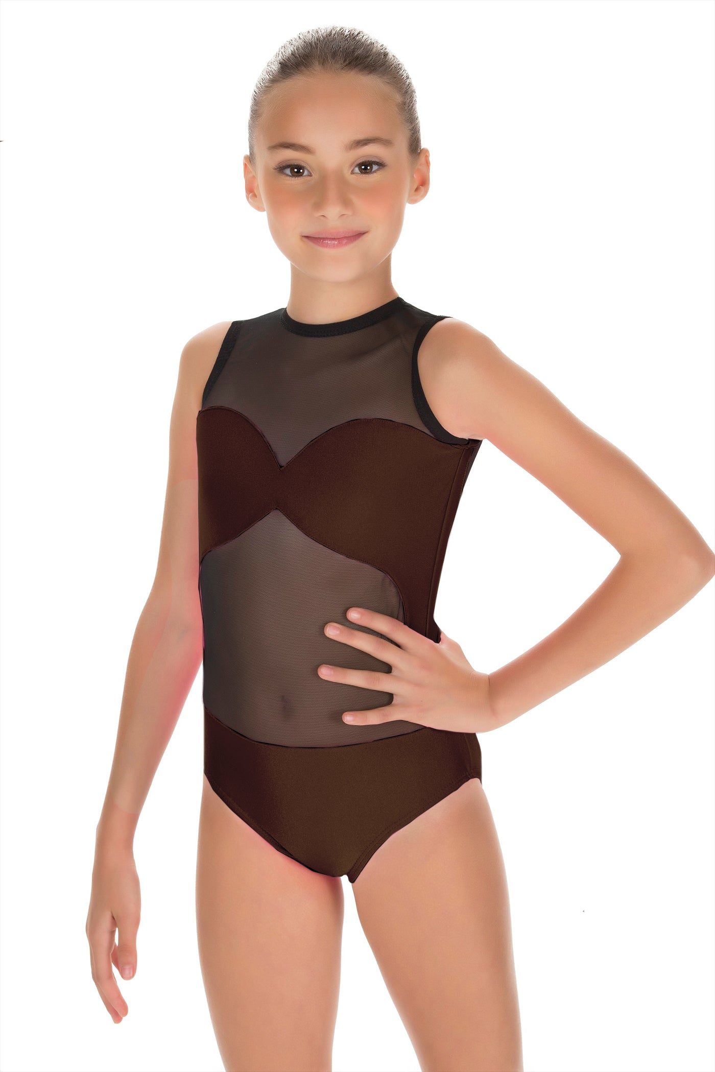 Solid Lycra Stay Leotard