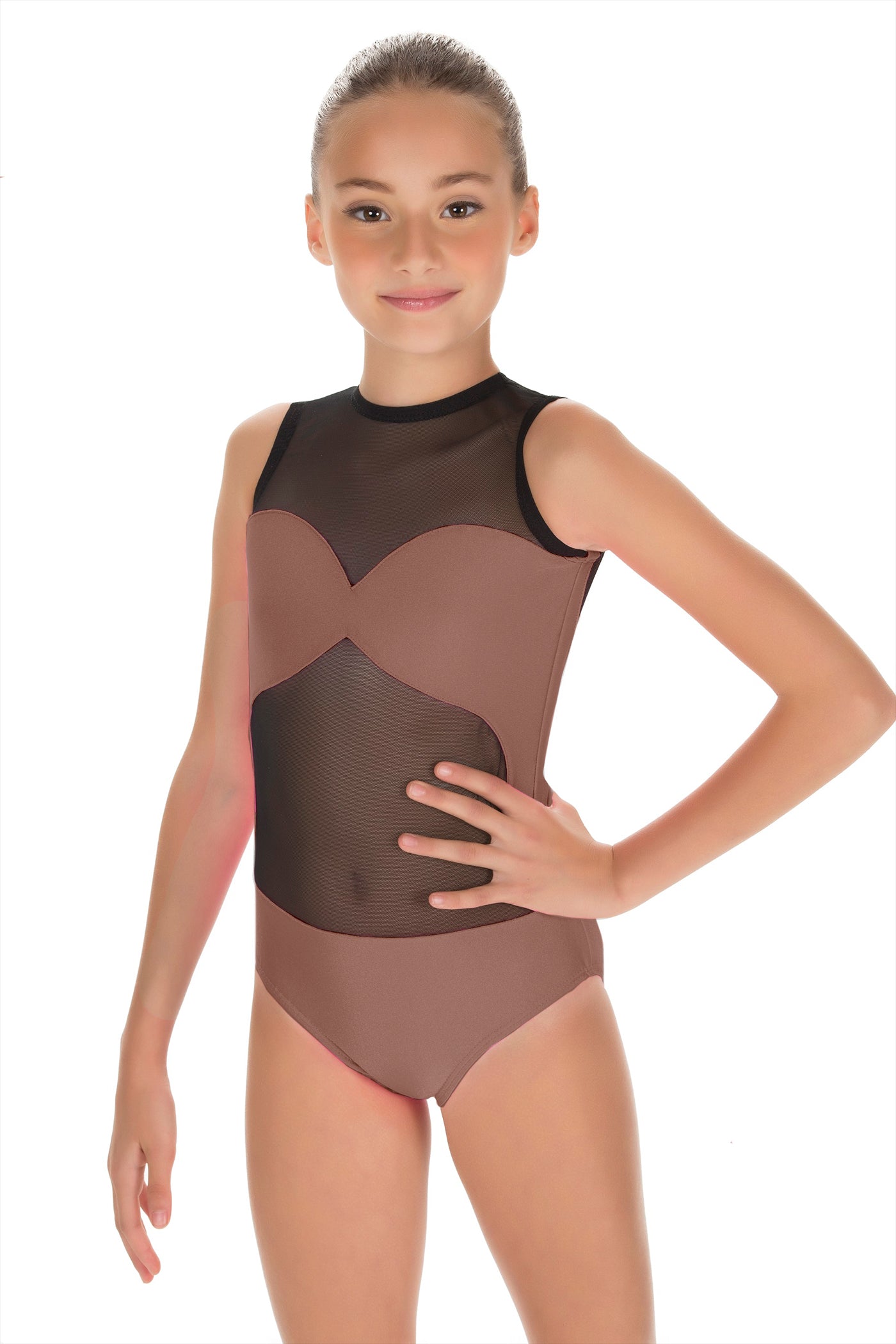 Solid Lycra Stay Leotard