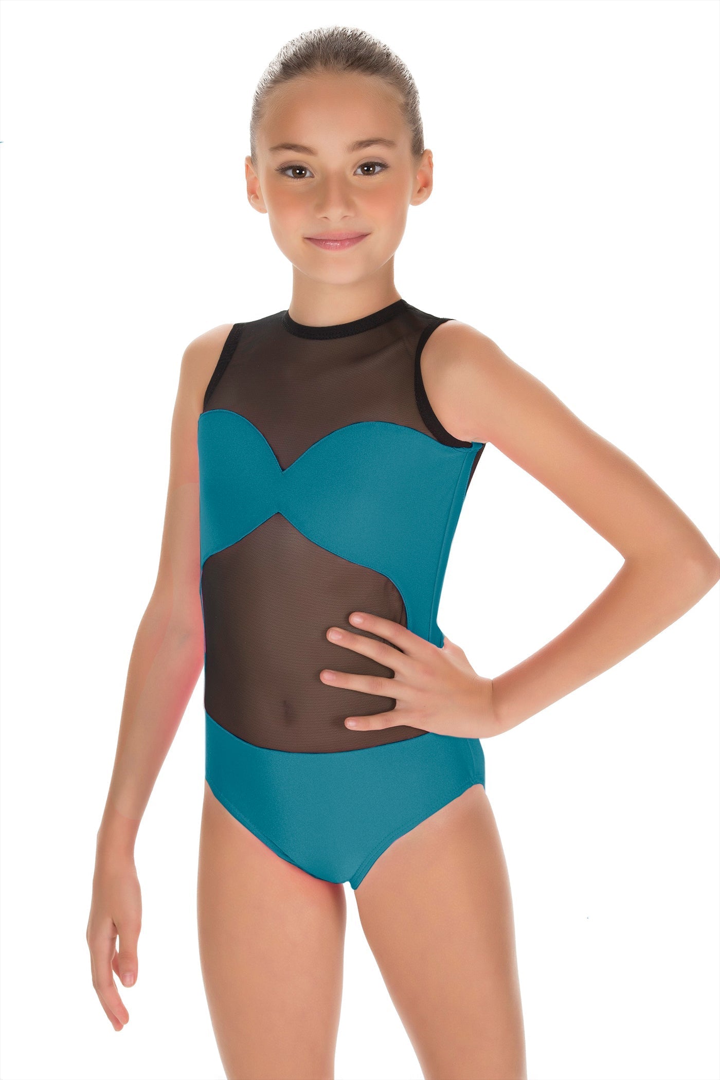 Solid Lycra Stay Leotard